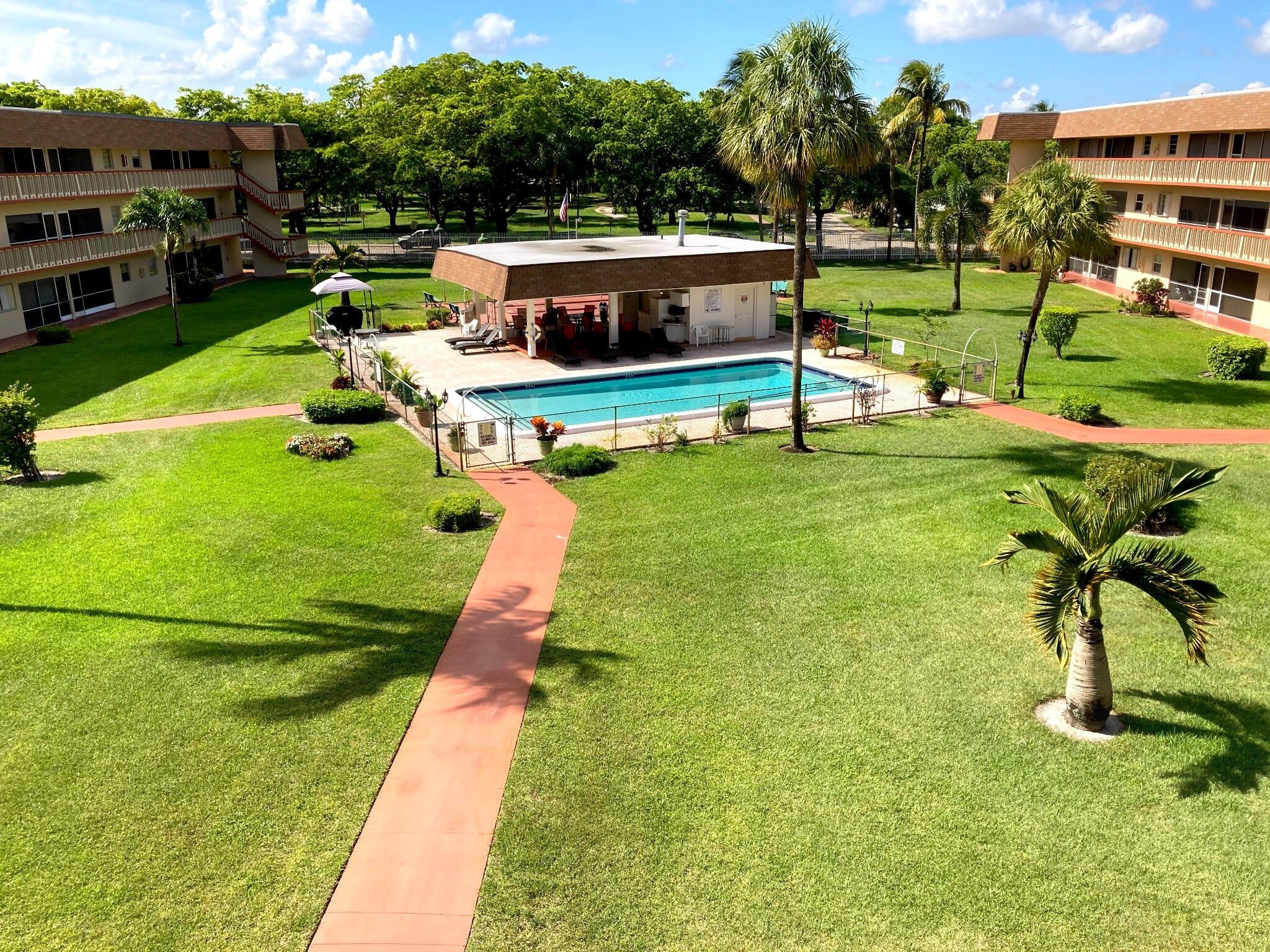 Pool View From Condo Luxury Edit V1