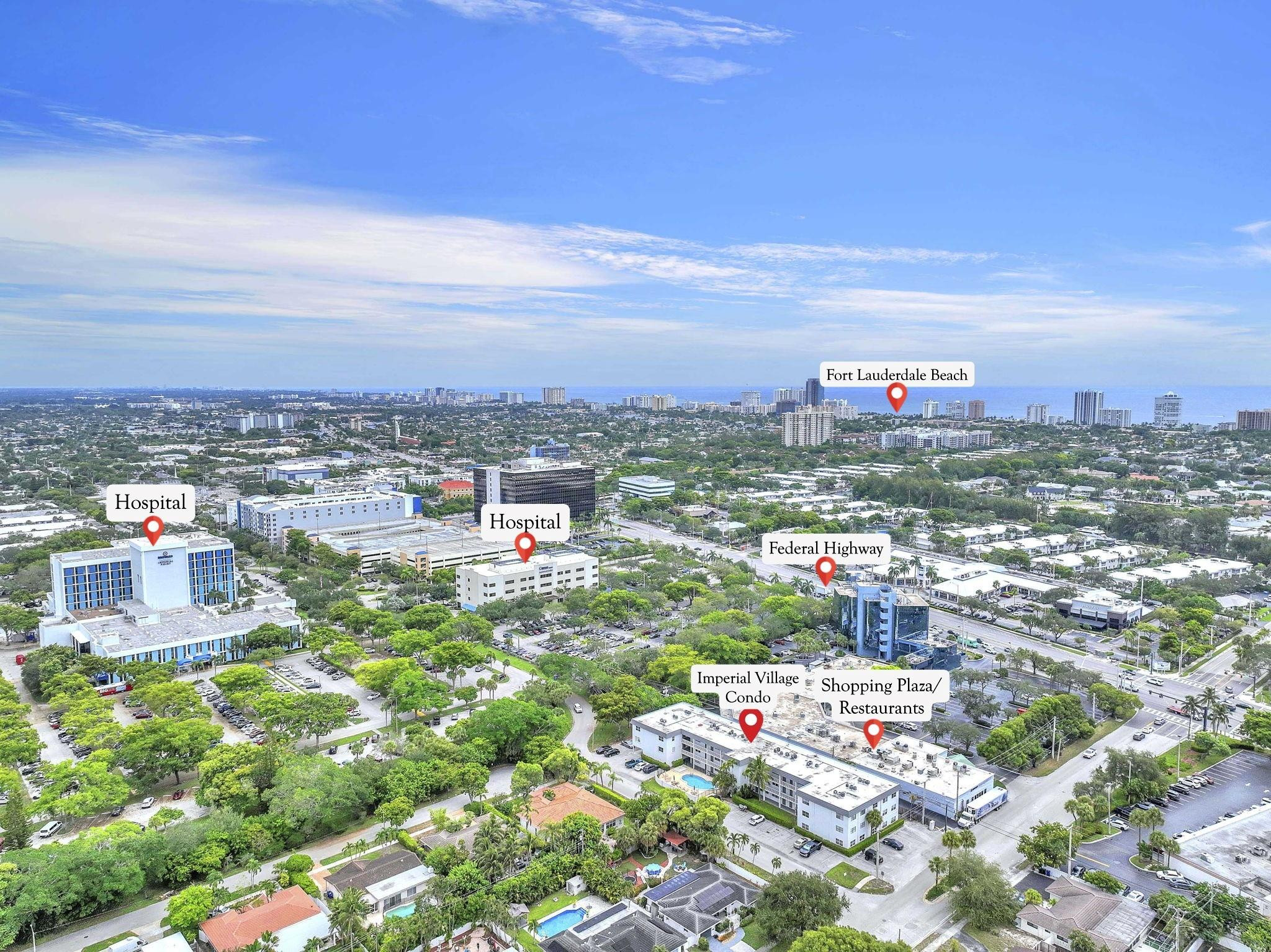 Showing location of Imperial Village Condo Showing location of Imperial Village Condo