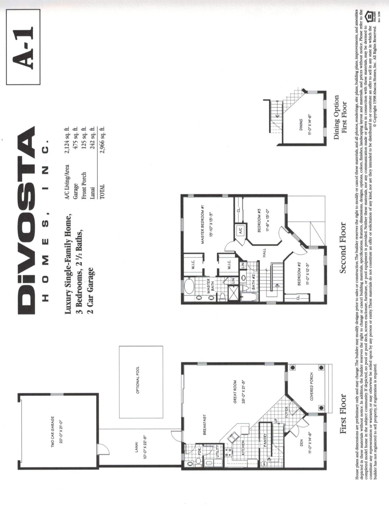 A Floor Plan - Cherry Laurel