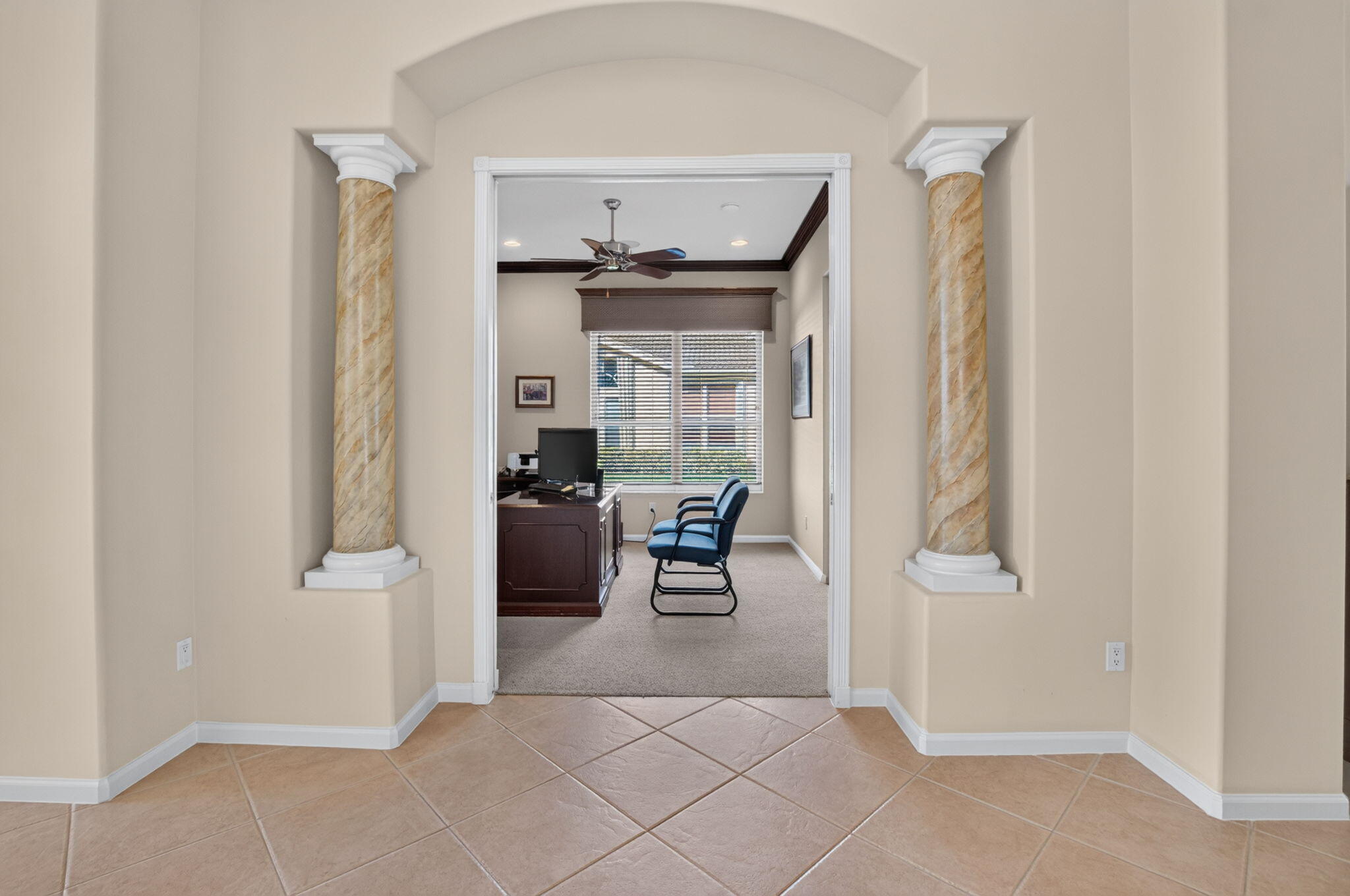 Office entrance