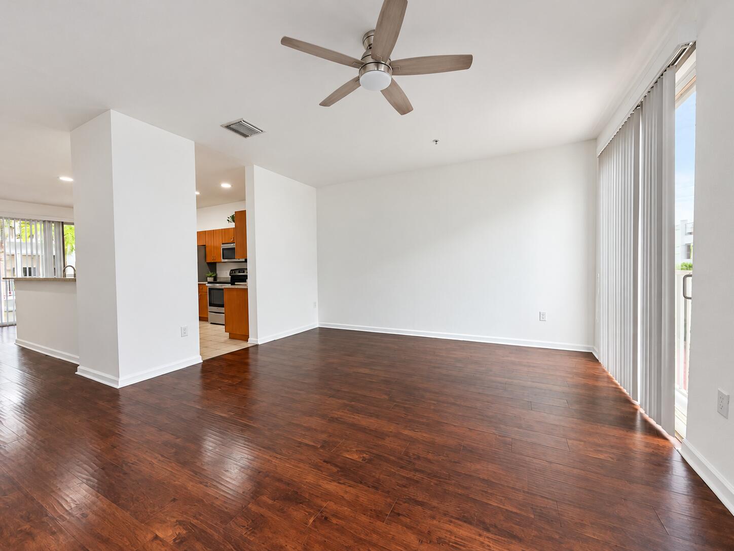 Brightened neutral real estate interior- Brightened neutral real estate interior-