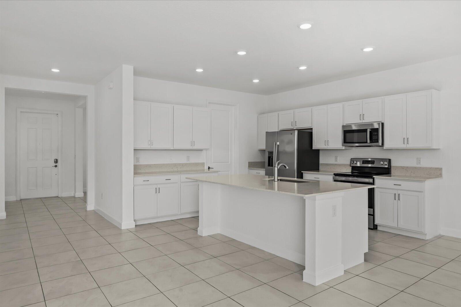 Kitchen And Foyer