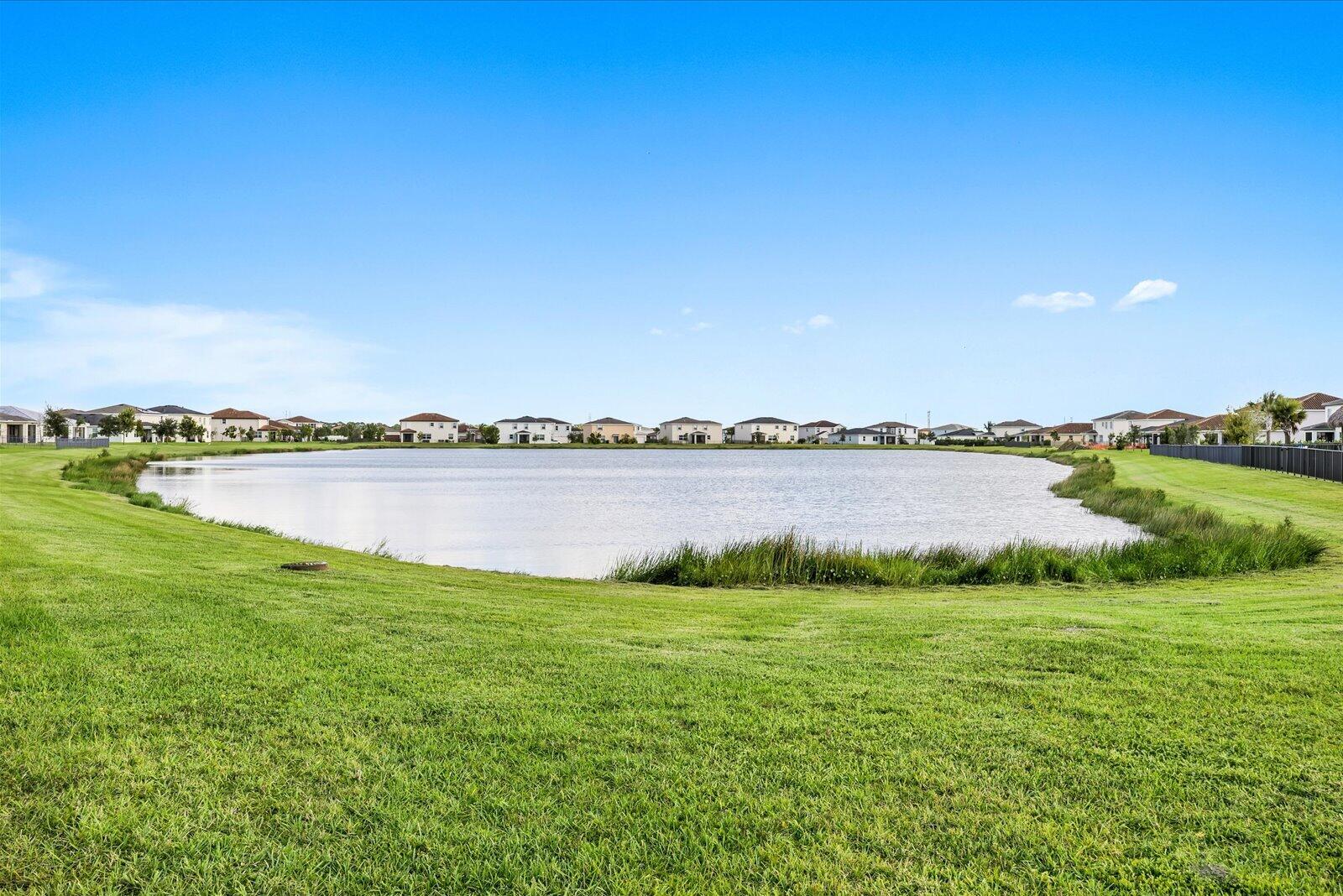 View of Lake from House