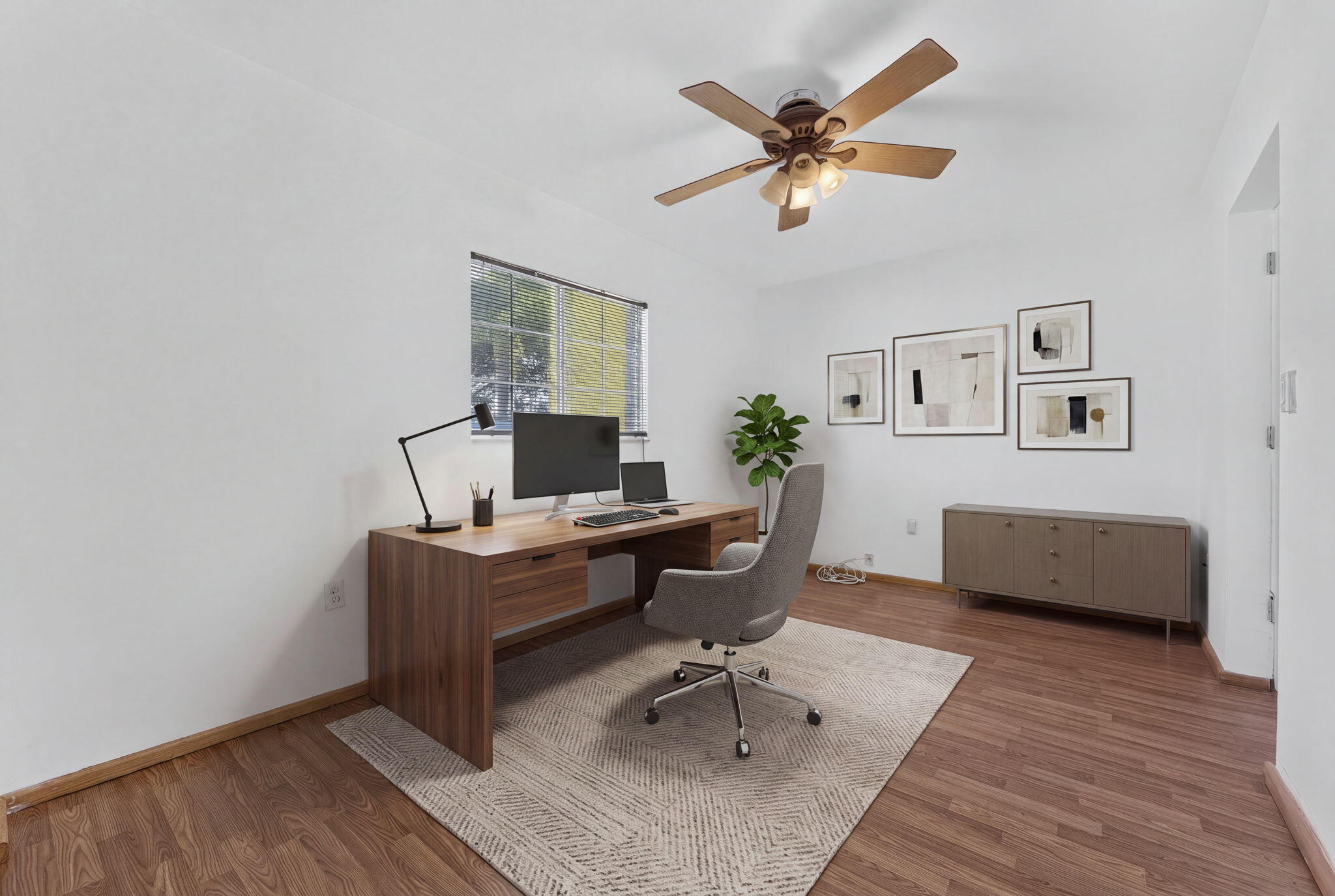 Bonus - flex room off the Primary bedroom. Great home office or 4th bedroom. Virtually staged