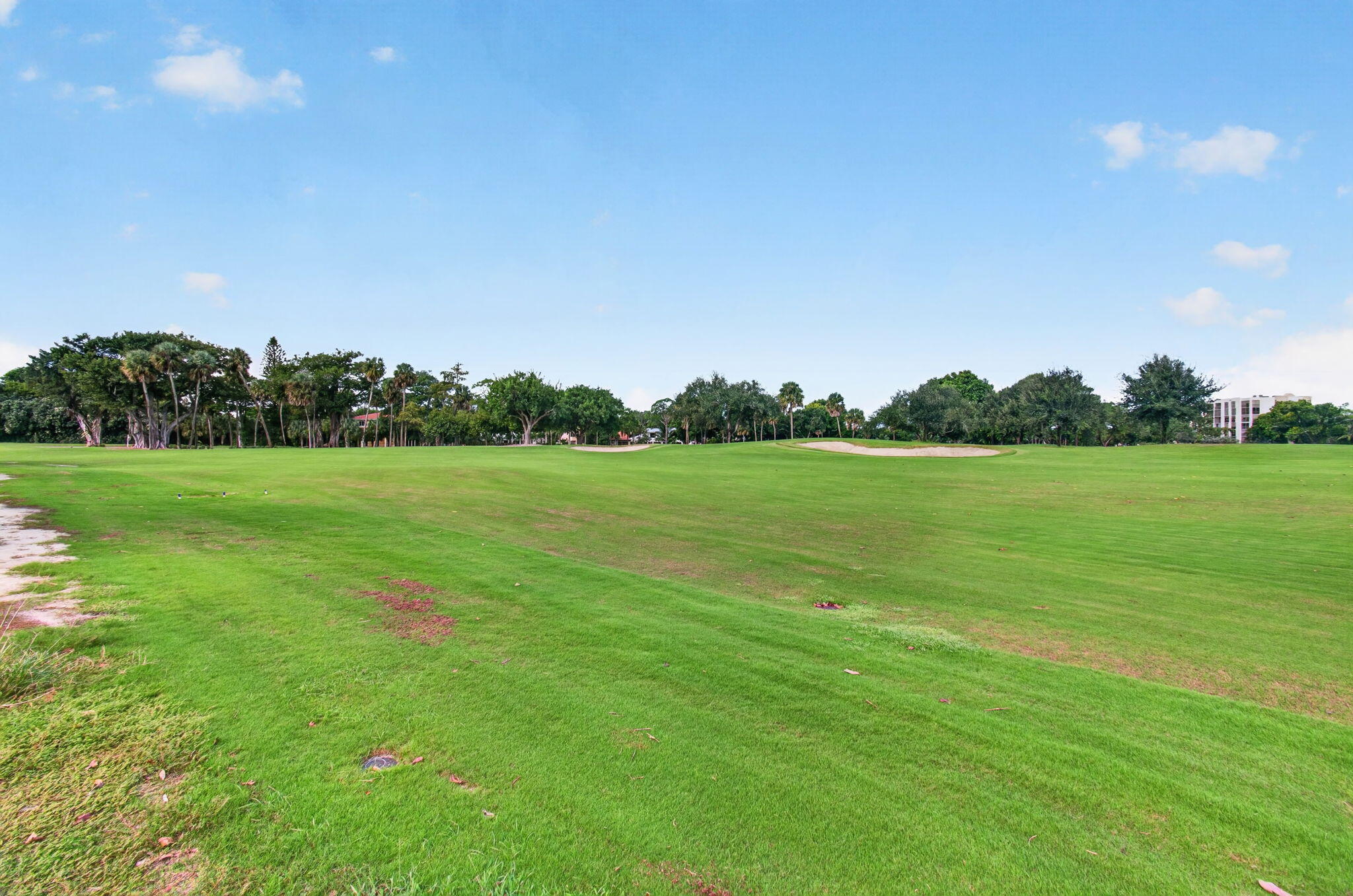 Golf course view