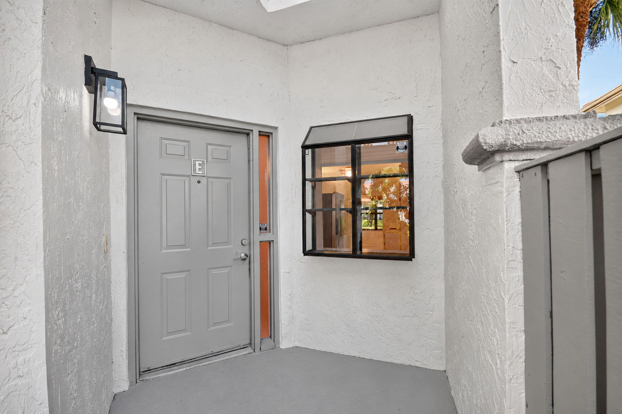 Covered Entrance