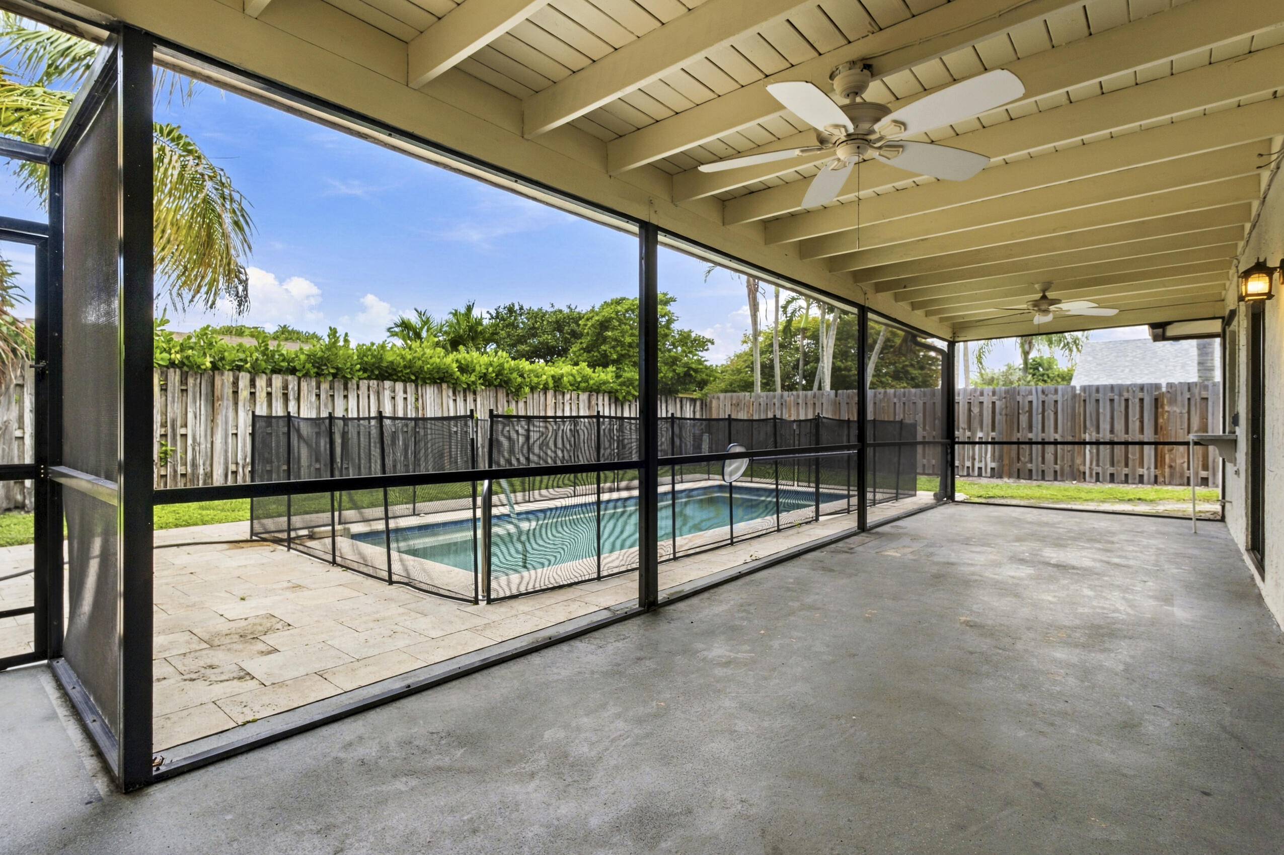 Covered Screened Patio