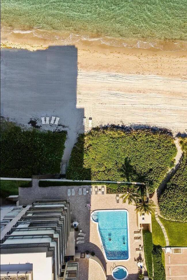 Beach access aerial Beach access aerial
