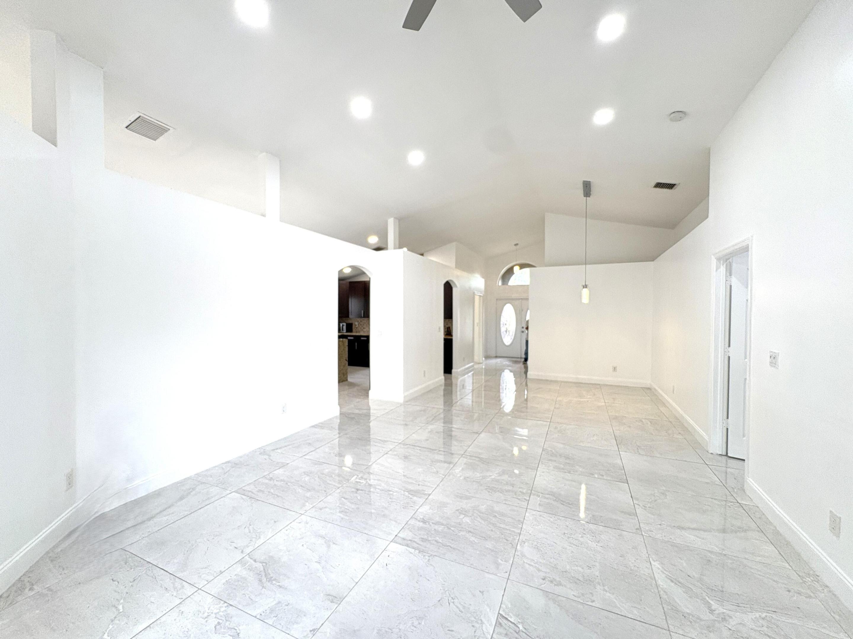 LV room separates Family room by the wall