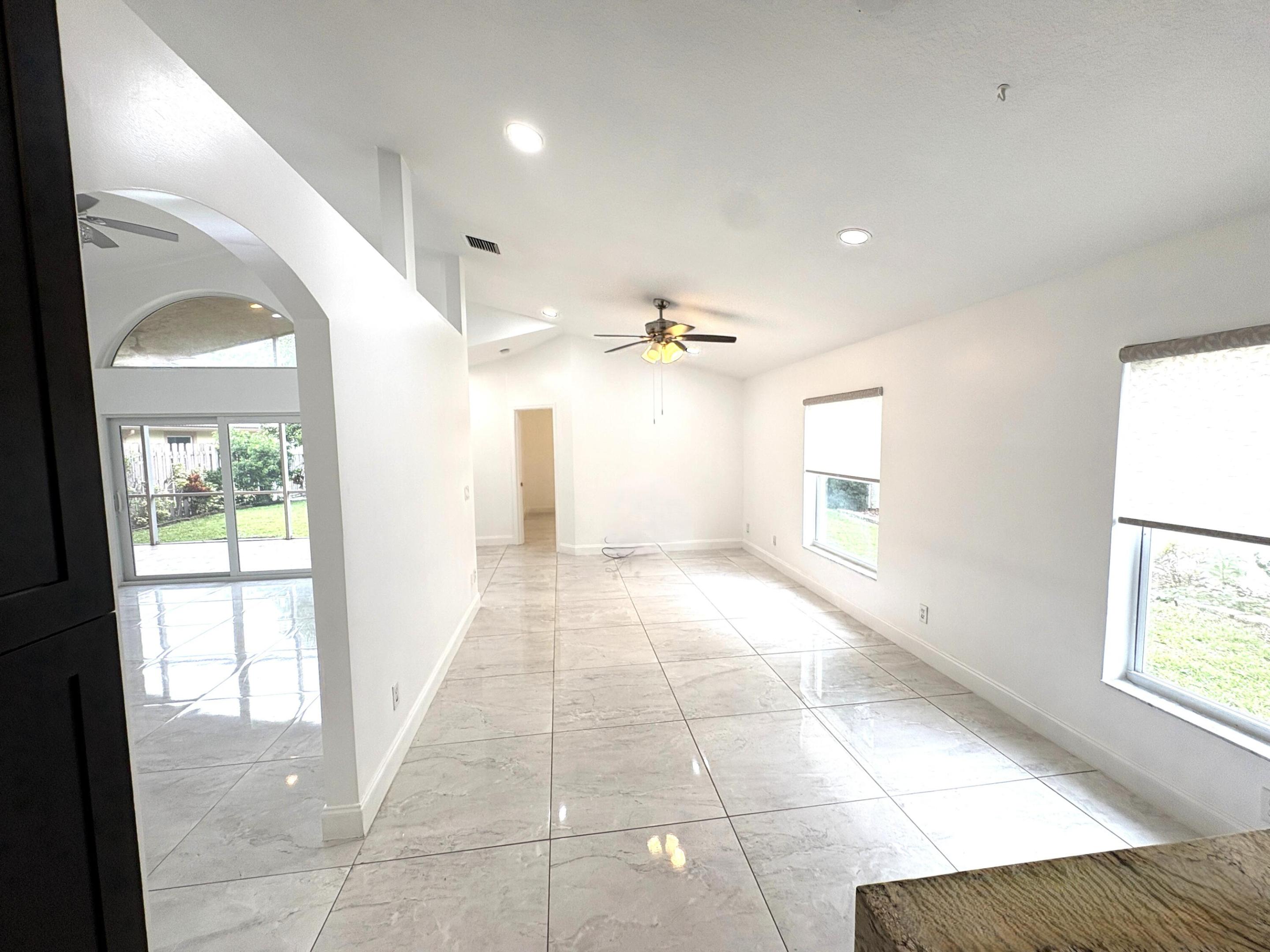 Family room and Kitchen