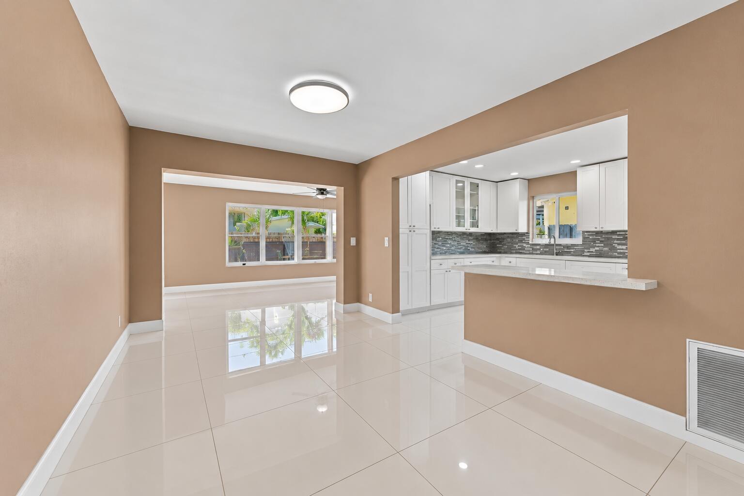 Bright Empty Modern Open-Plan Interior Bright Empty Modern Open-Plan Interior