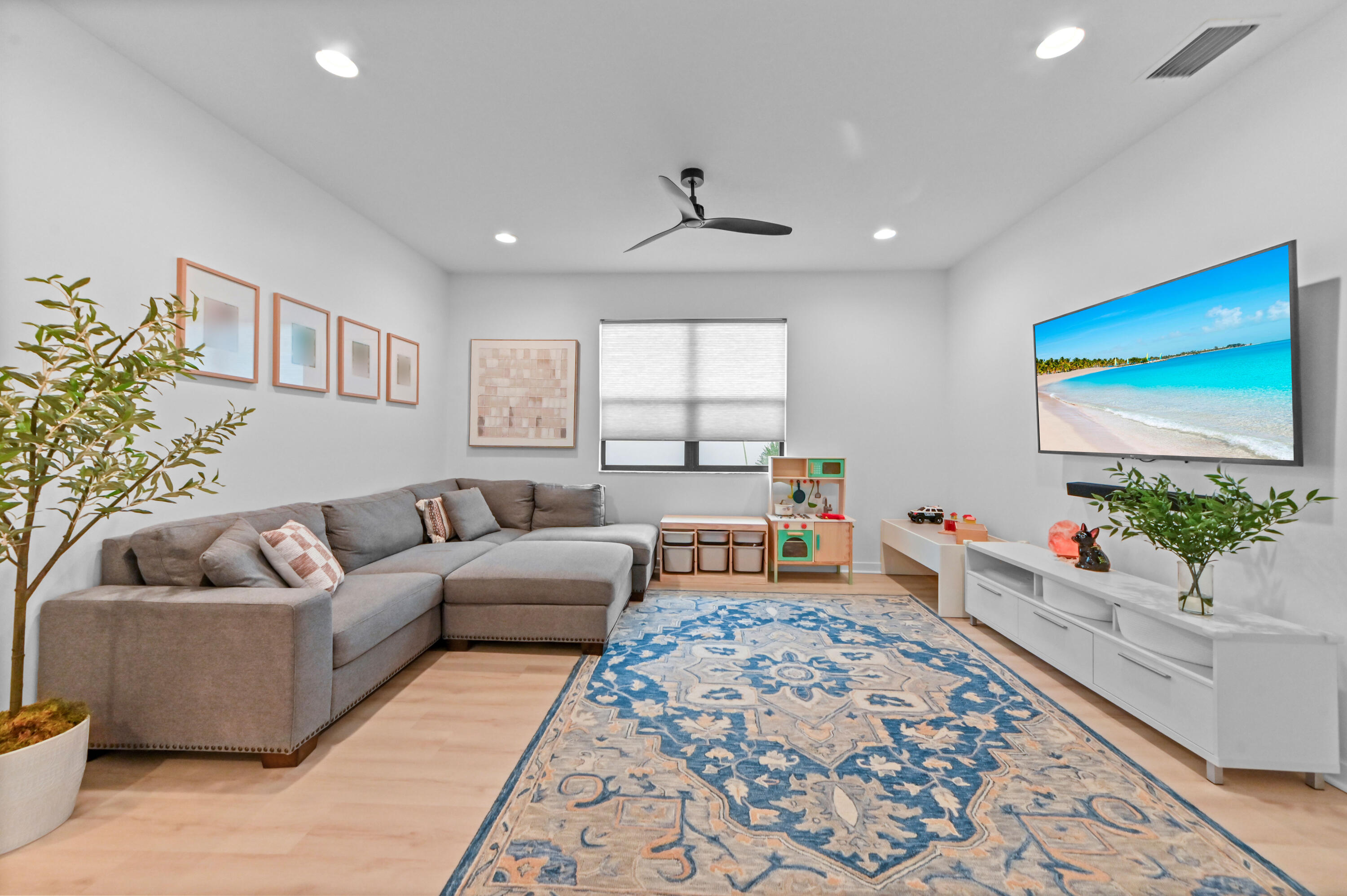 Second Floor Family Room makes a great playroom too!