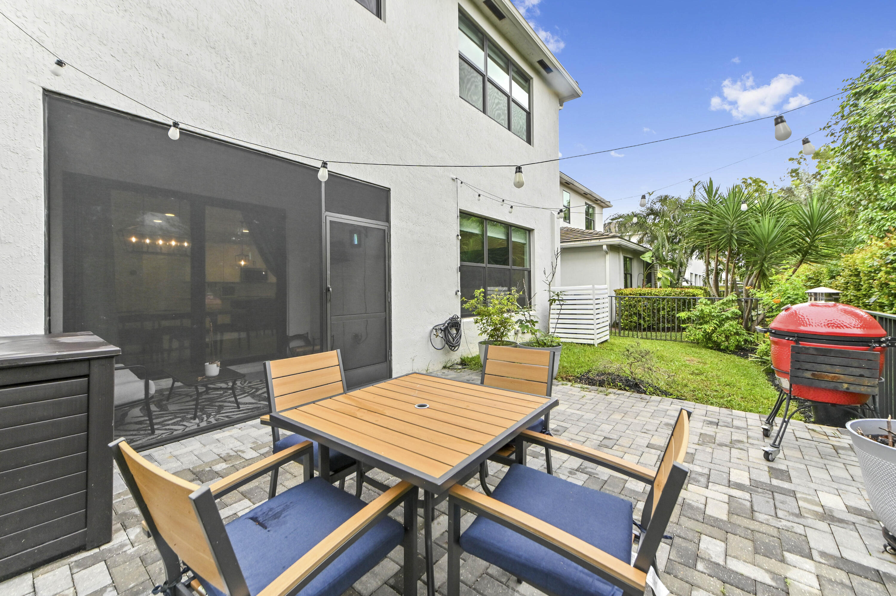Brick paver patio Area