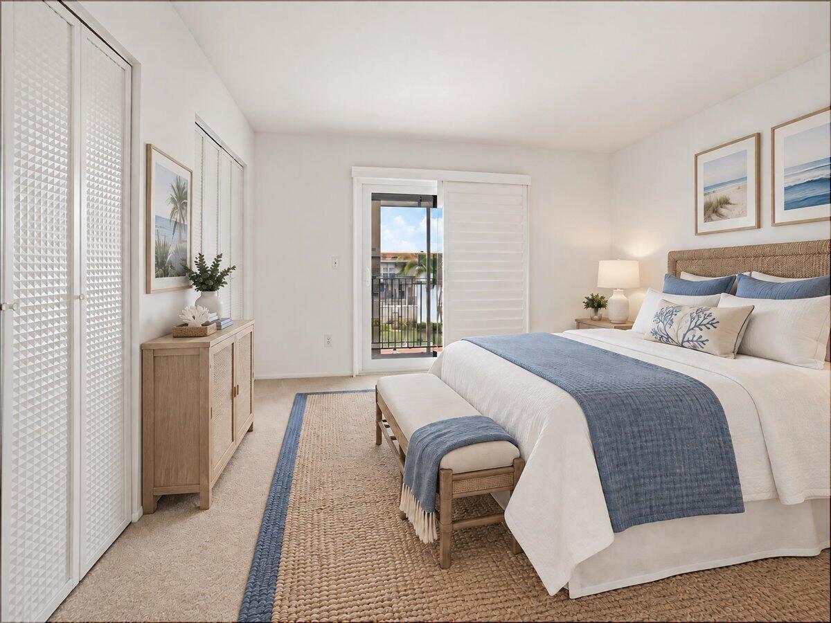 Bedroom Virtually Staged
