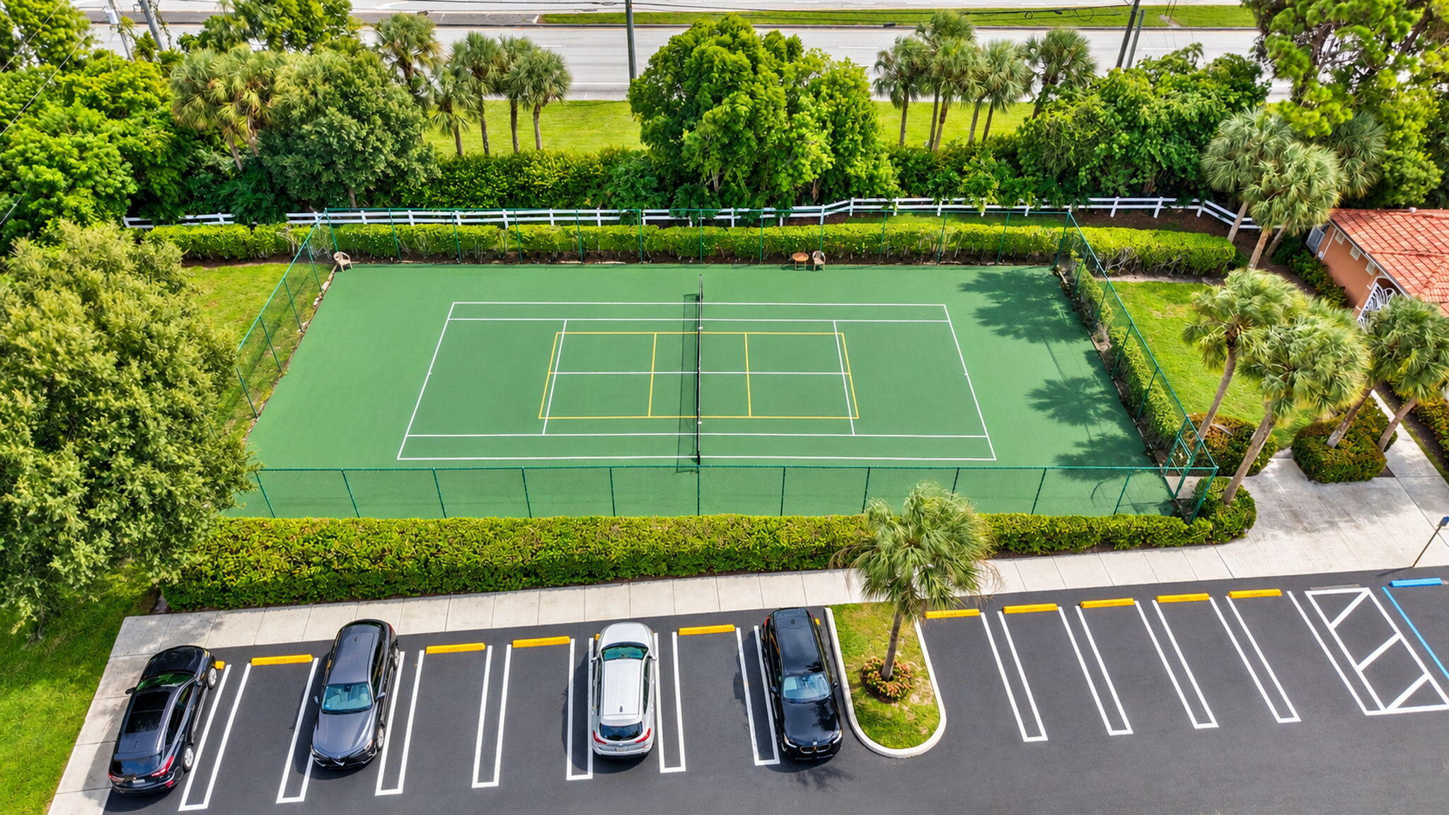 Tennis, Pickleball & Convenient Guest Parking
