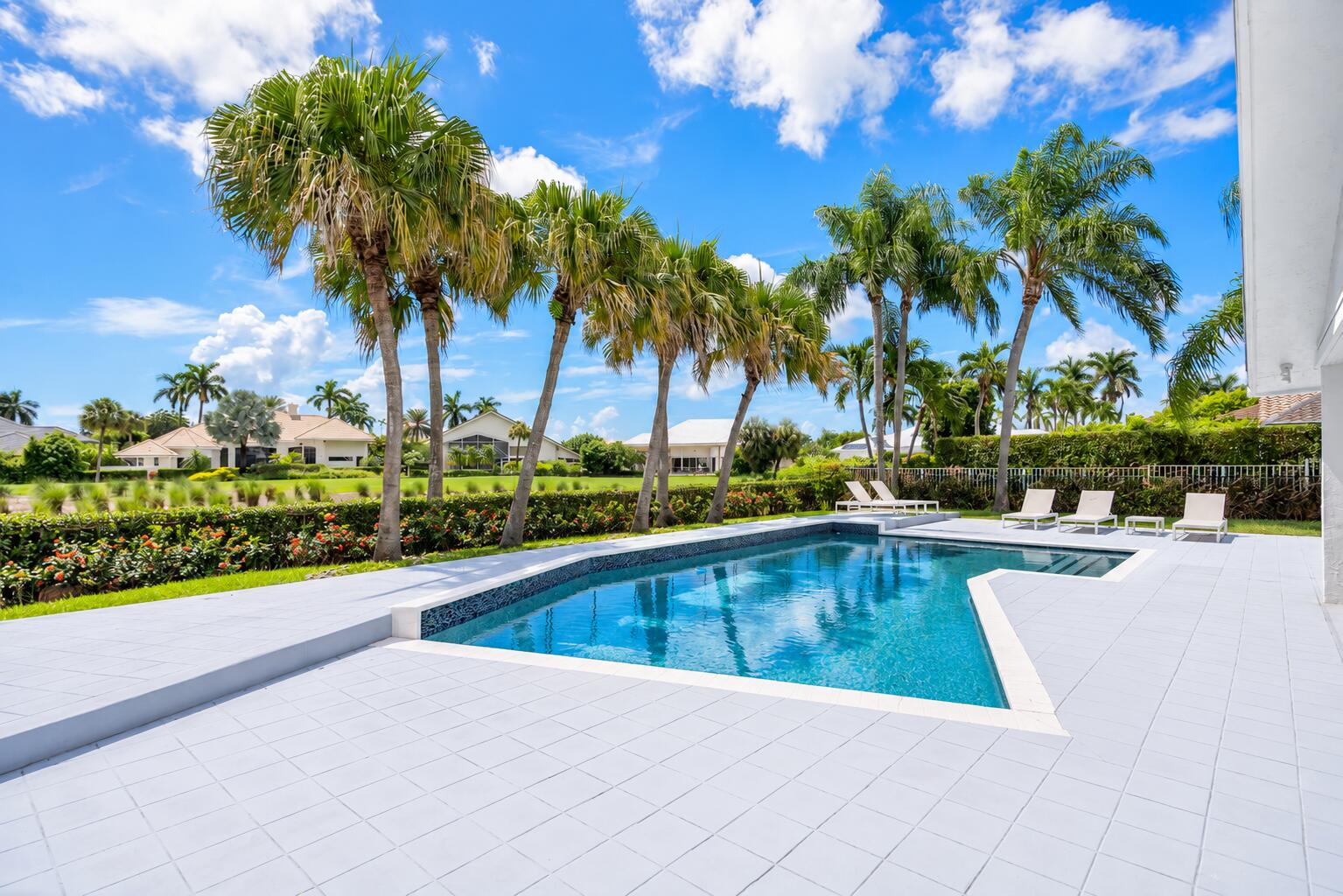 Pool and patio