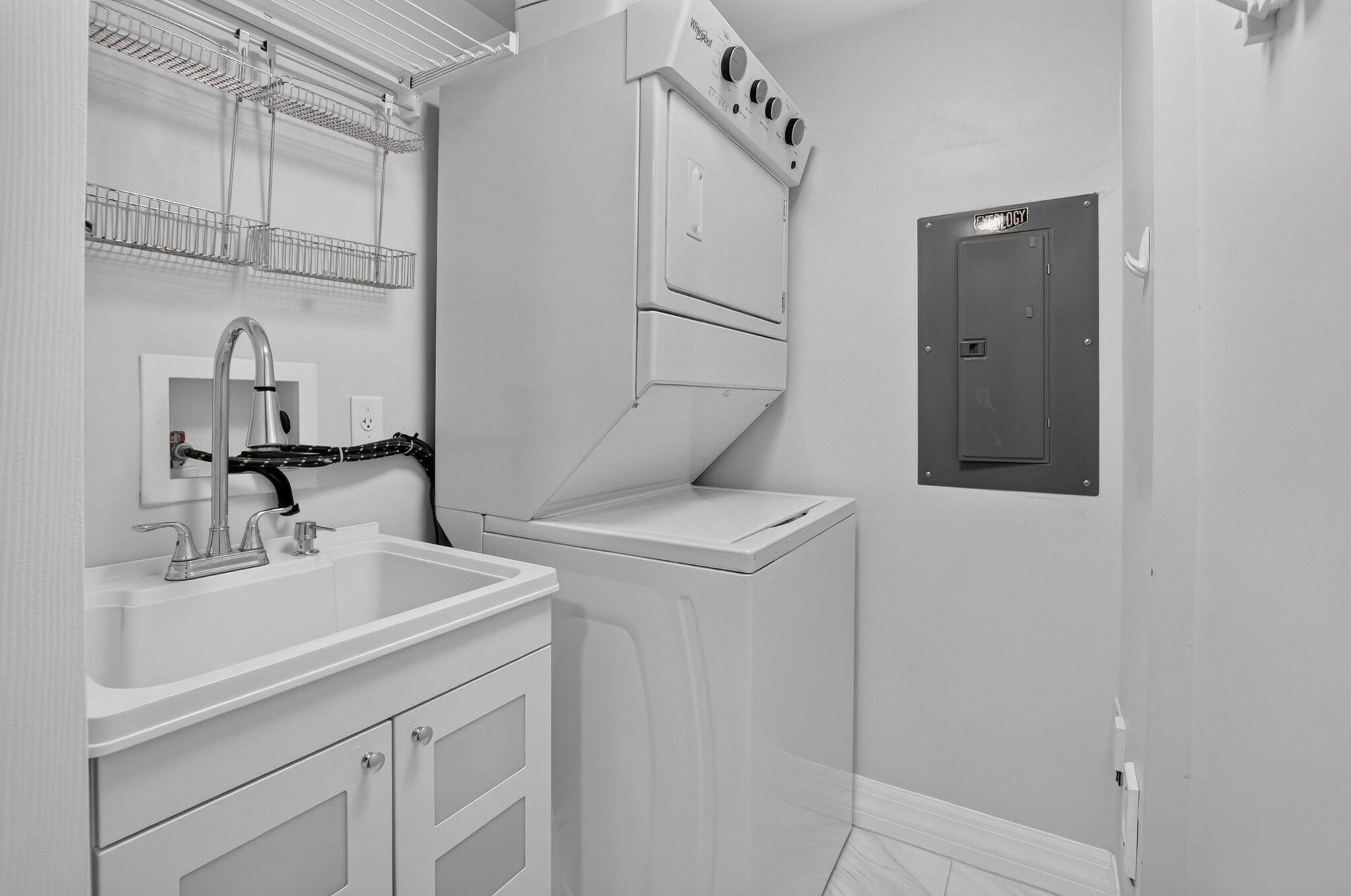 Convenient In-Unit Laundry Room with a New Electrical Panel
