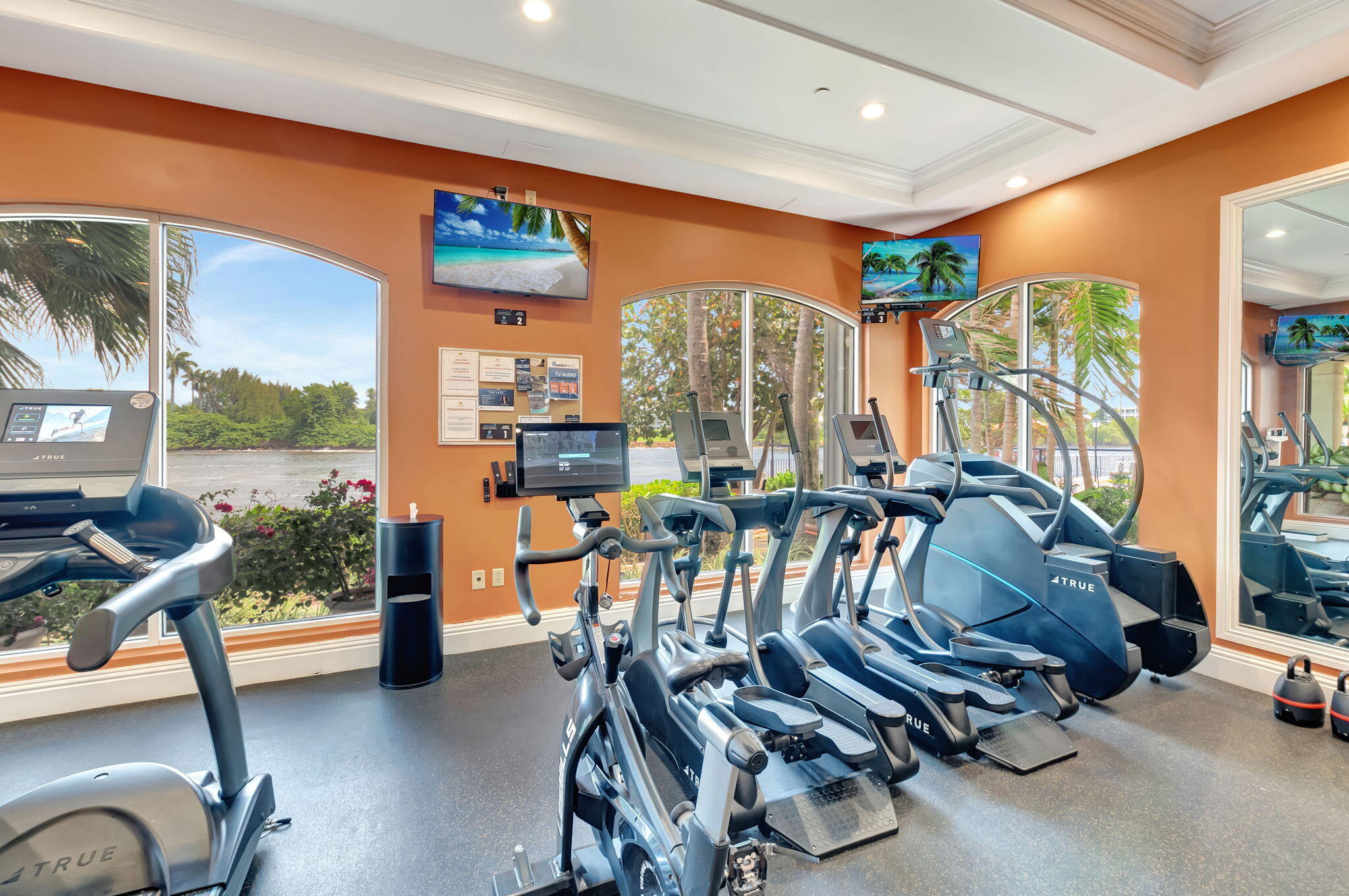 Enjoy Your Workout with Beautiful Intracoastal Views