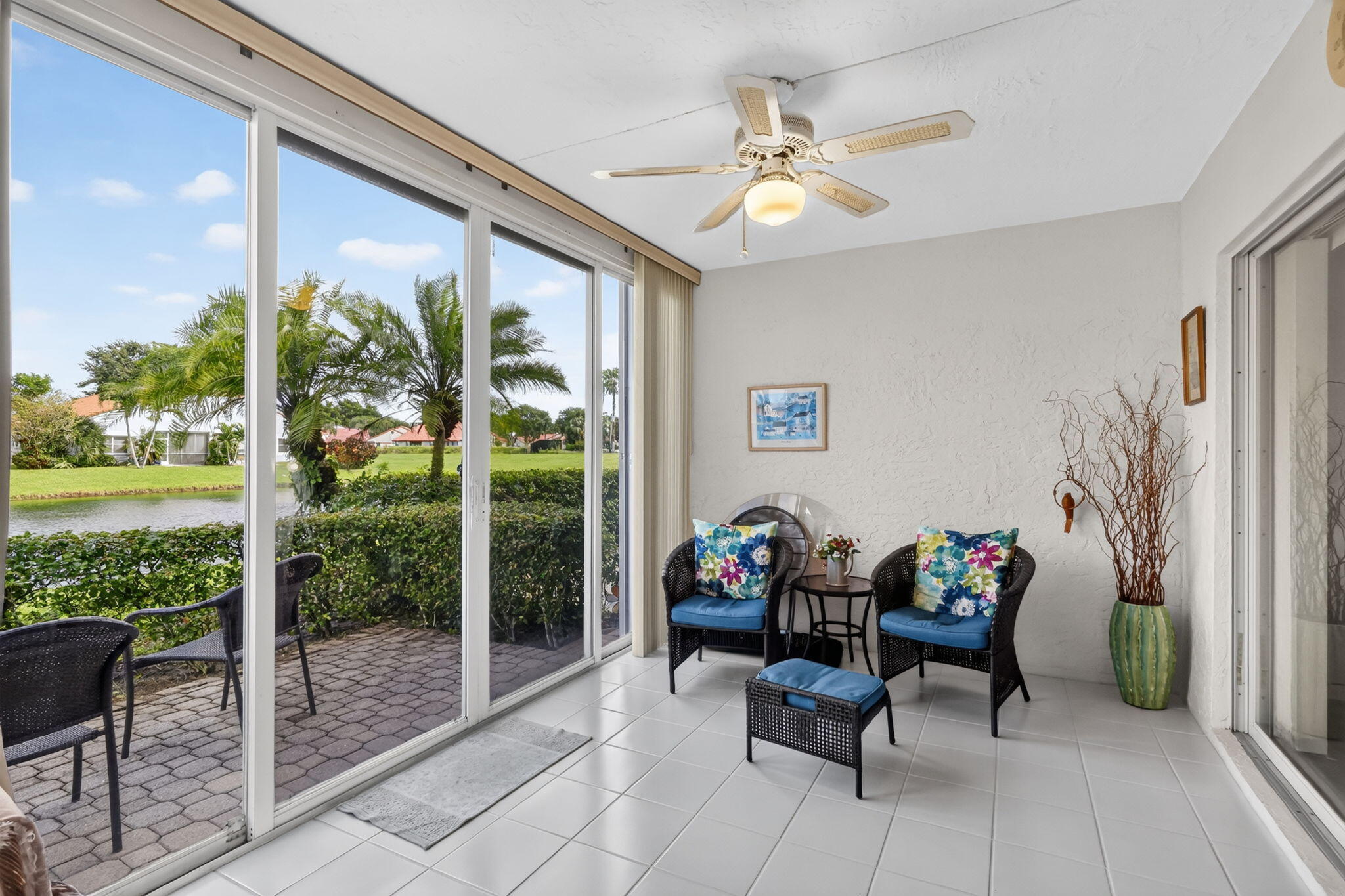 Enclosed patio