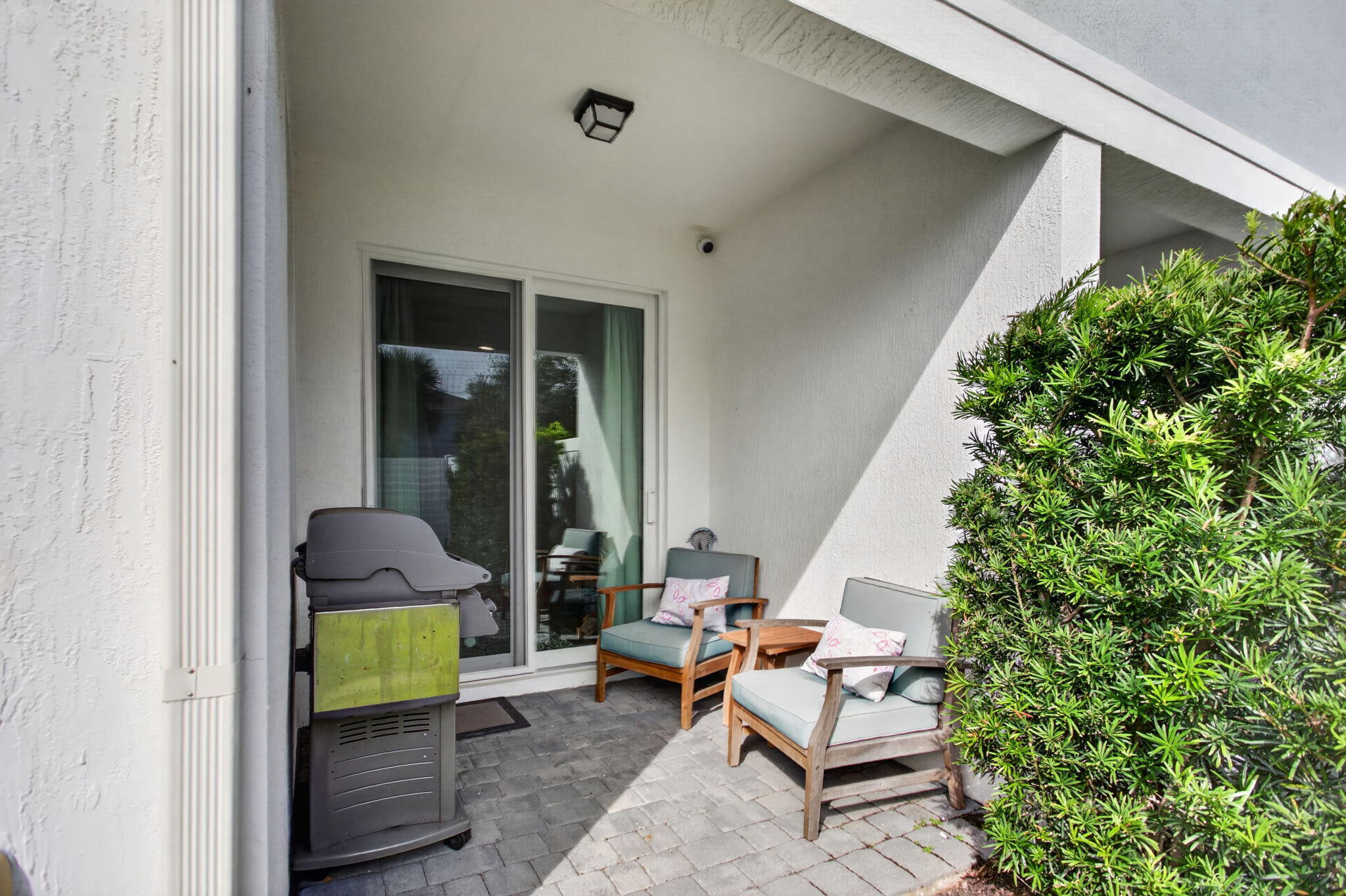 Covered patio