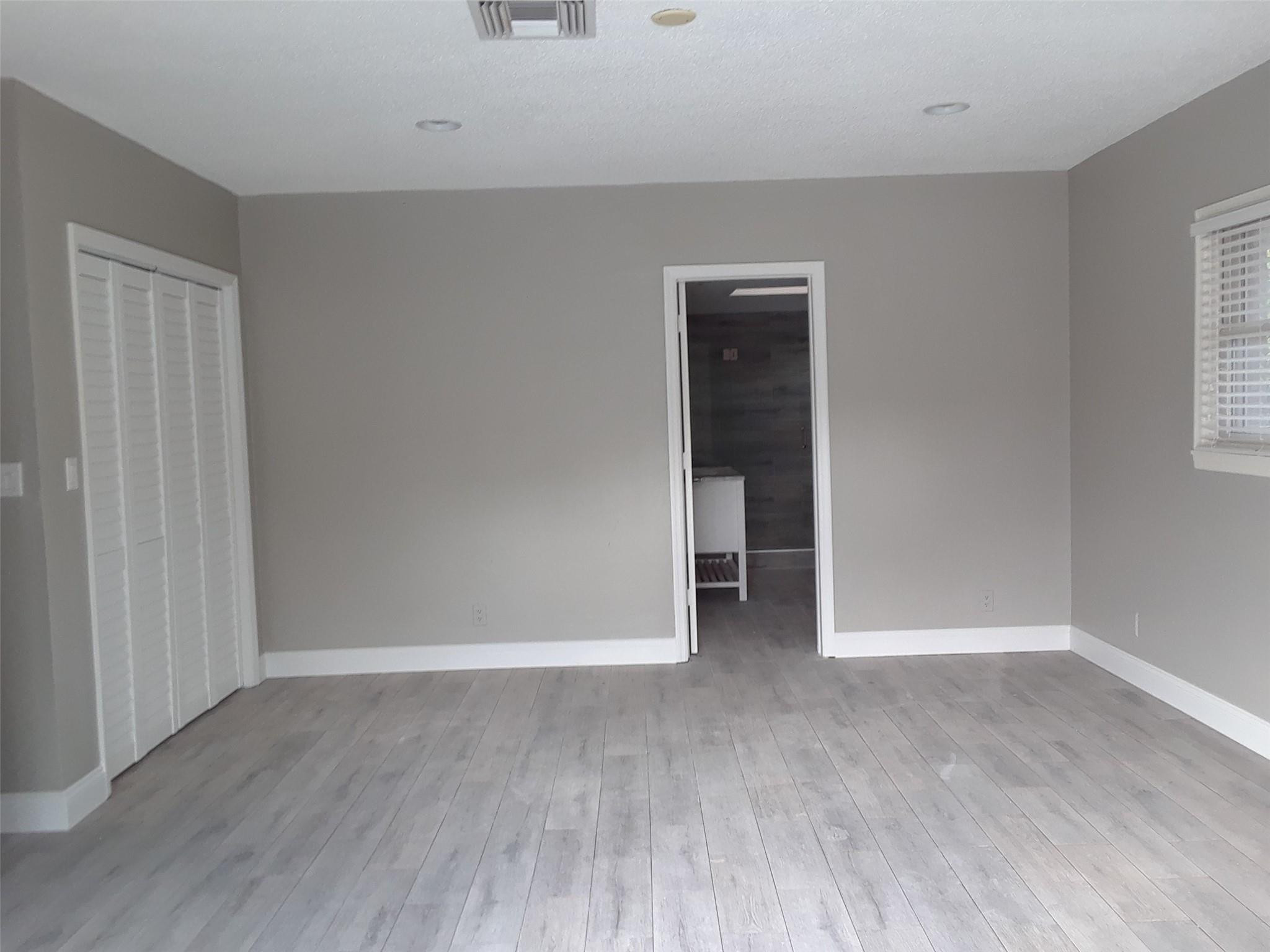 Master has wall closet and walkin Master has wall closet and walkin