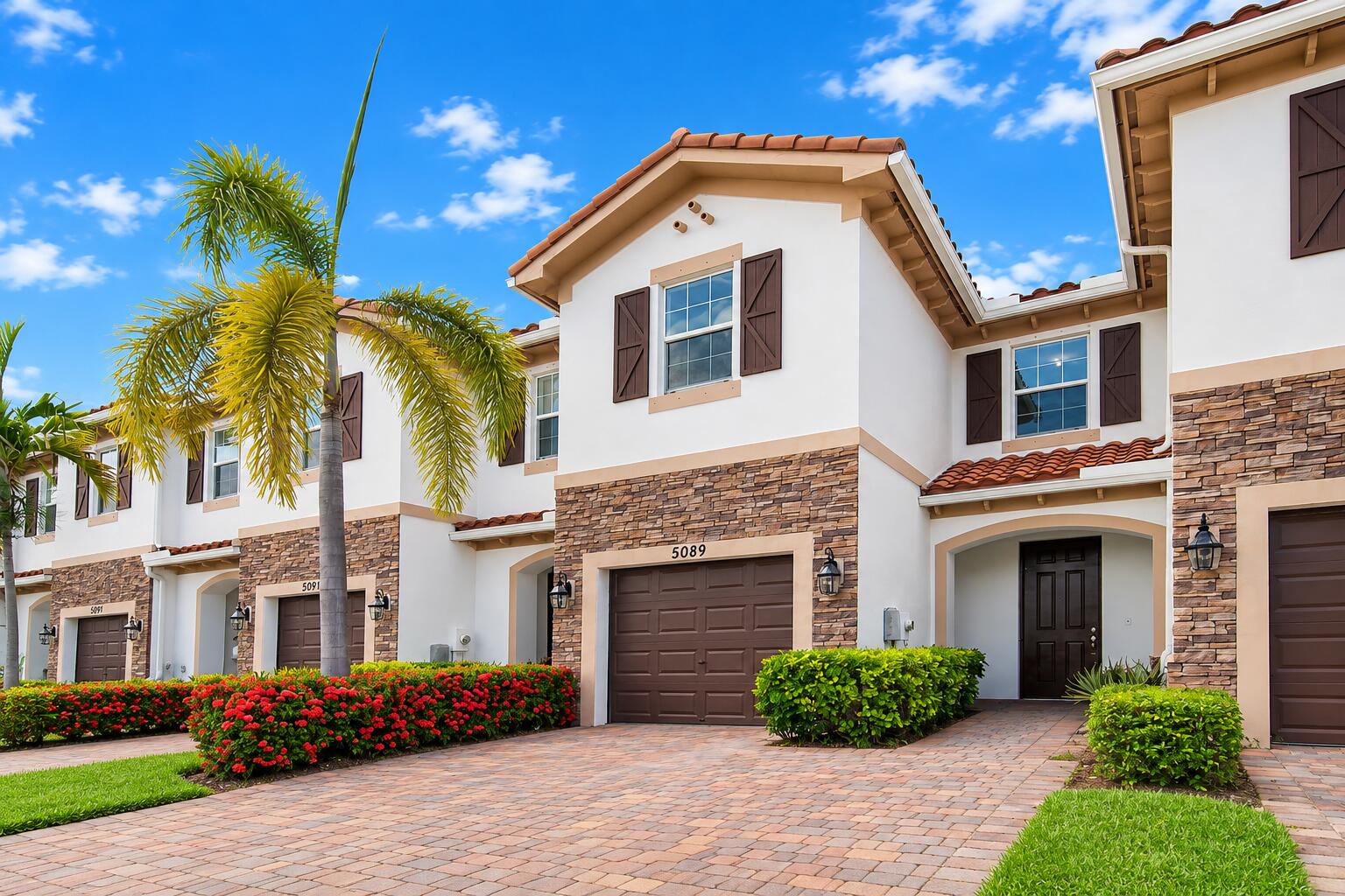 large driveway