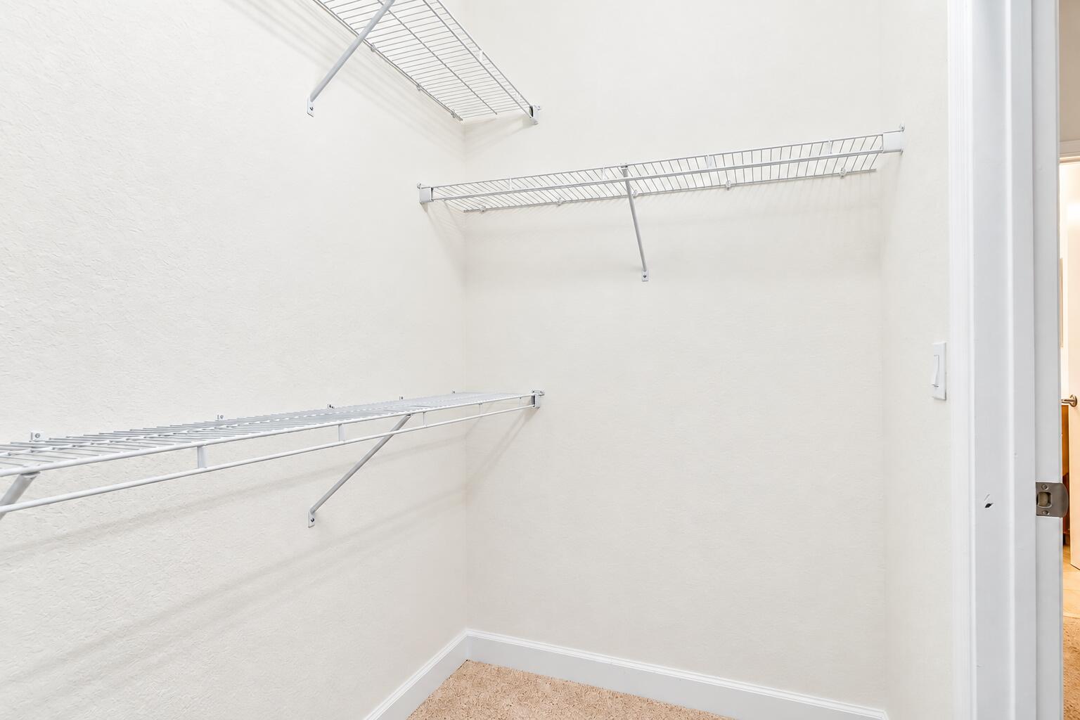 walk in closet