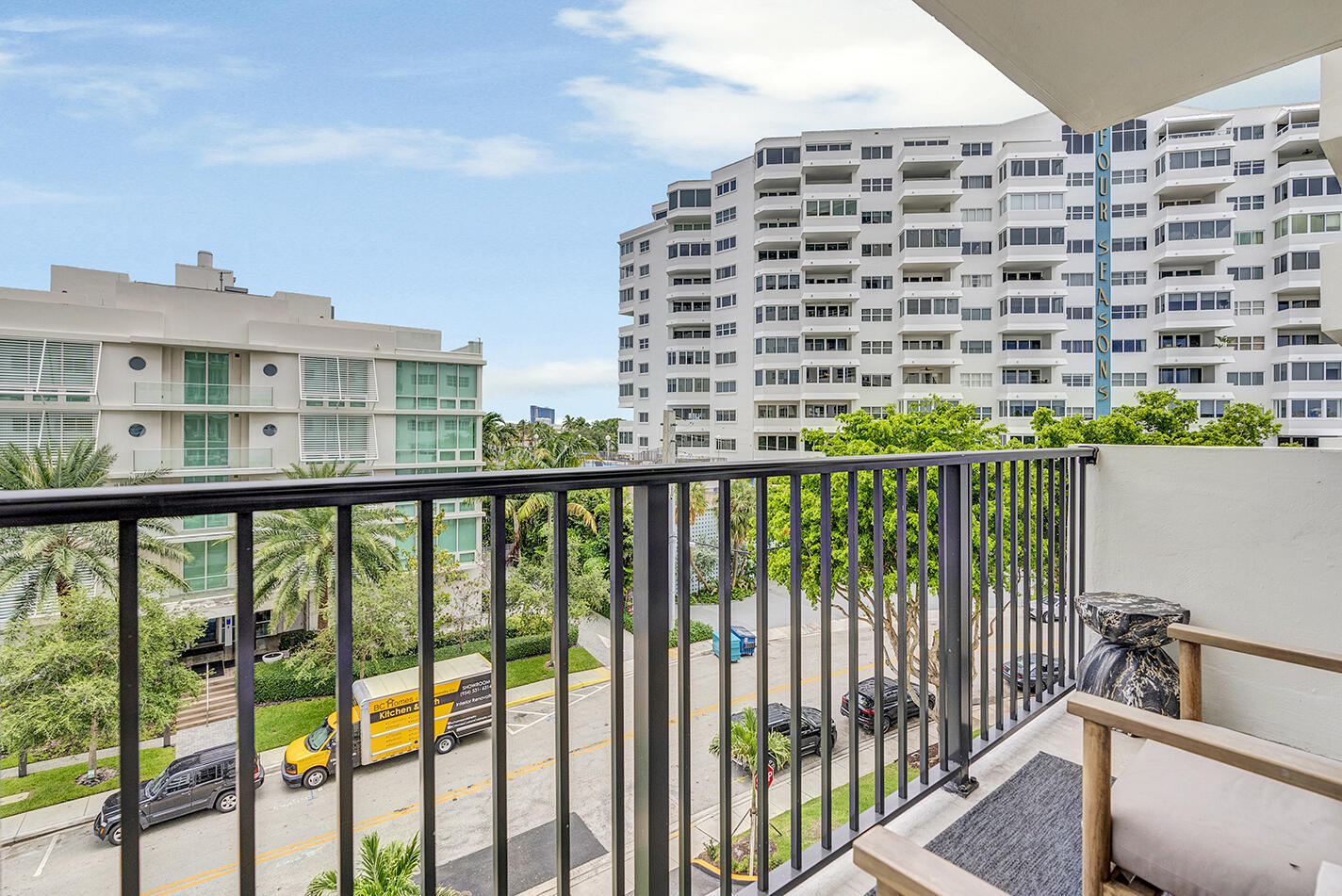 View from balcony
