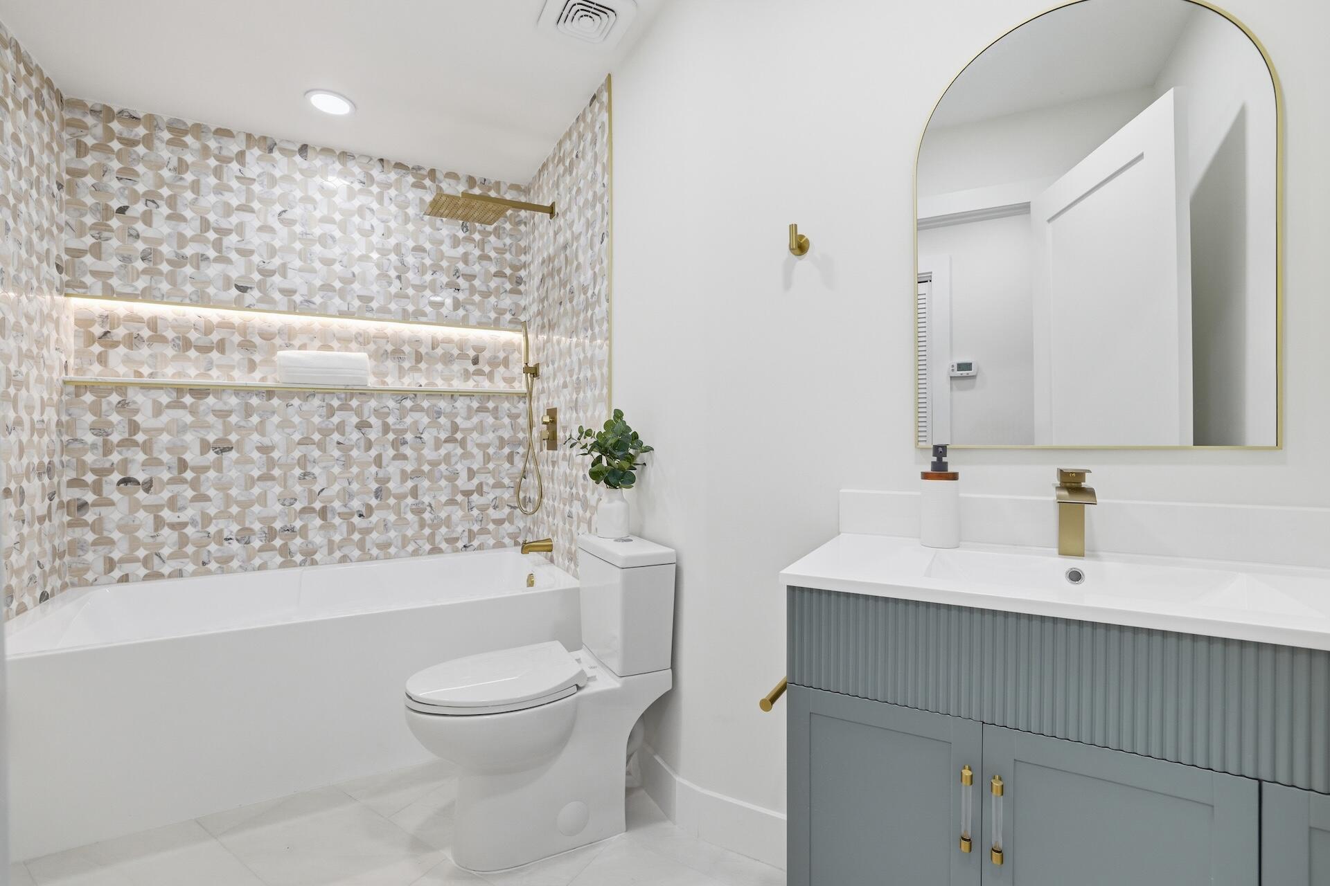 Hallway Bathroom