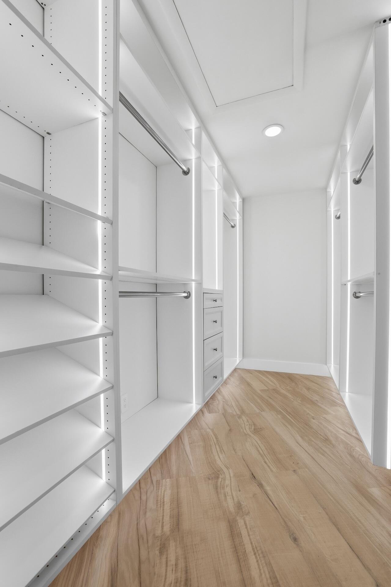 Primary Walking Closet