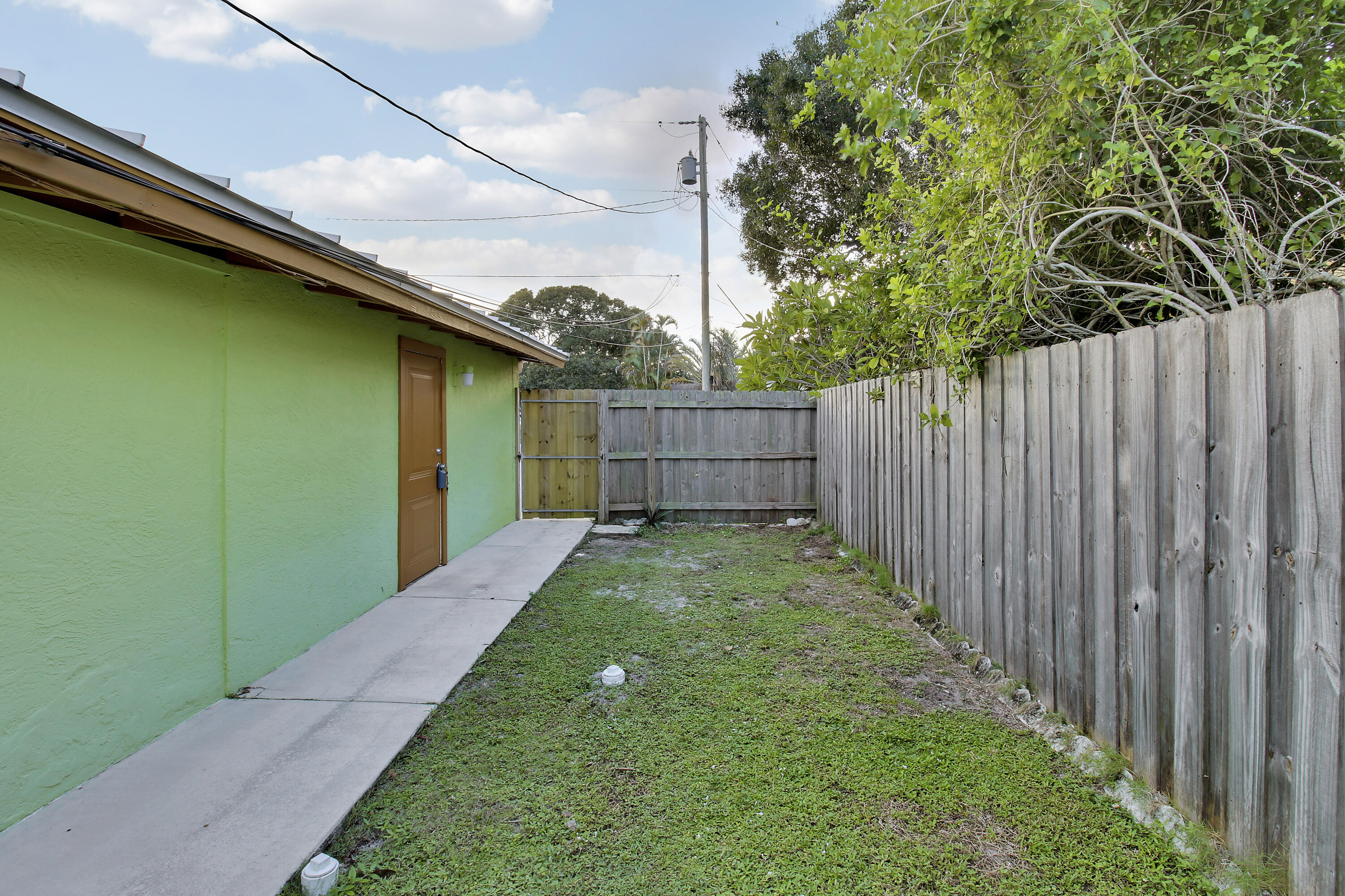 Westside yard