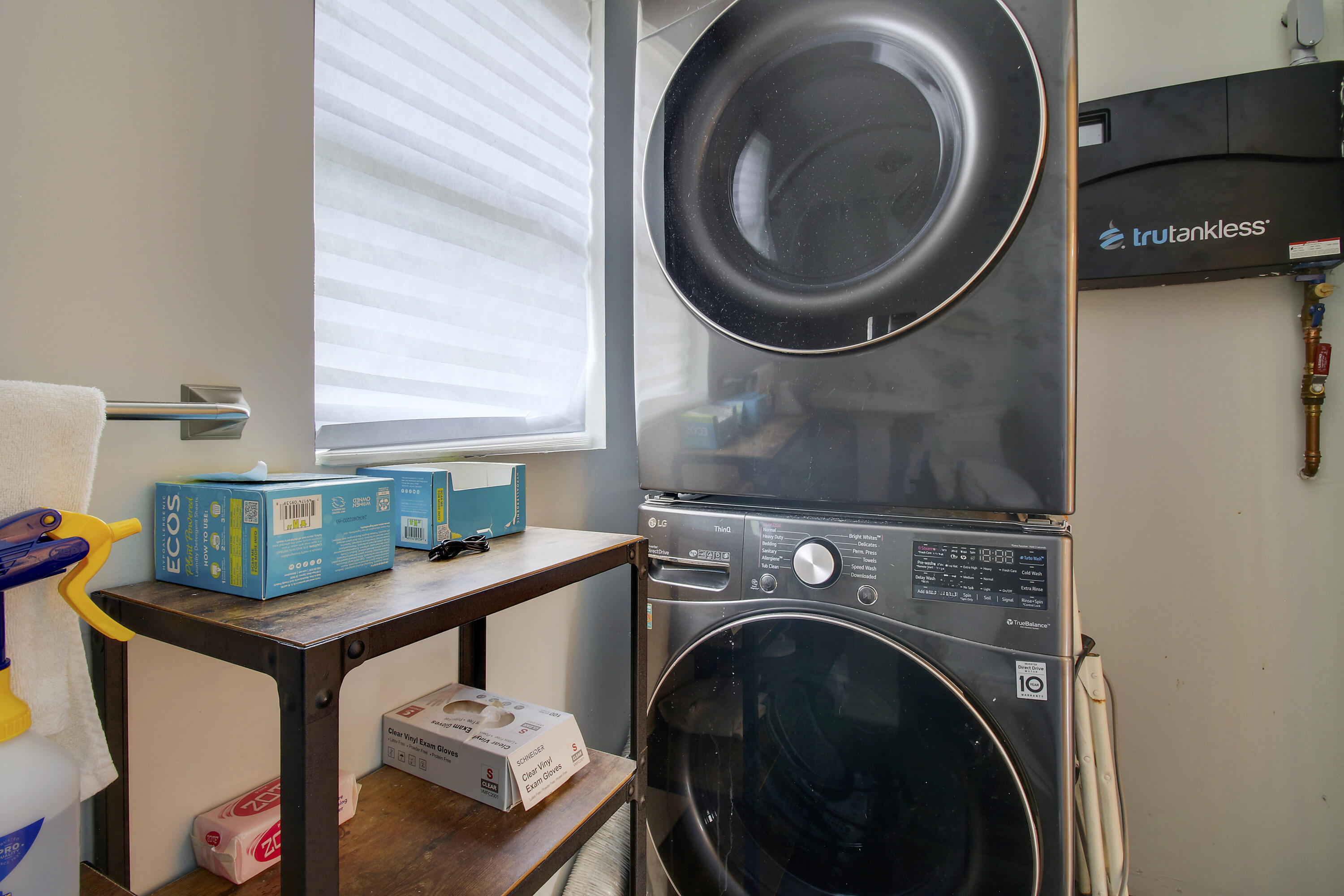 Half Bath and Laundry Room