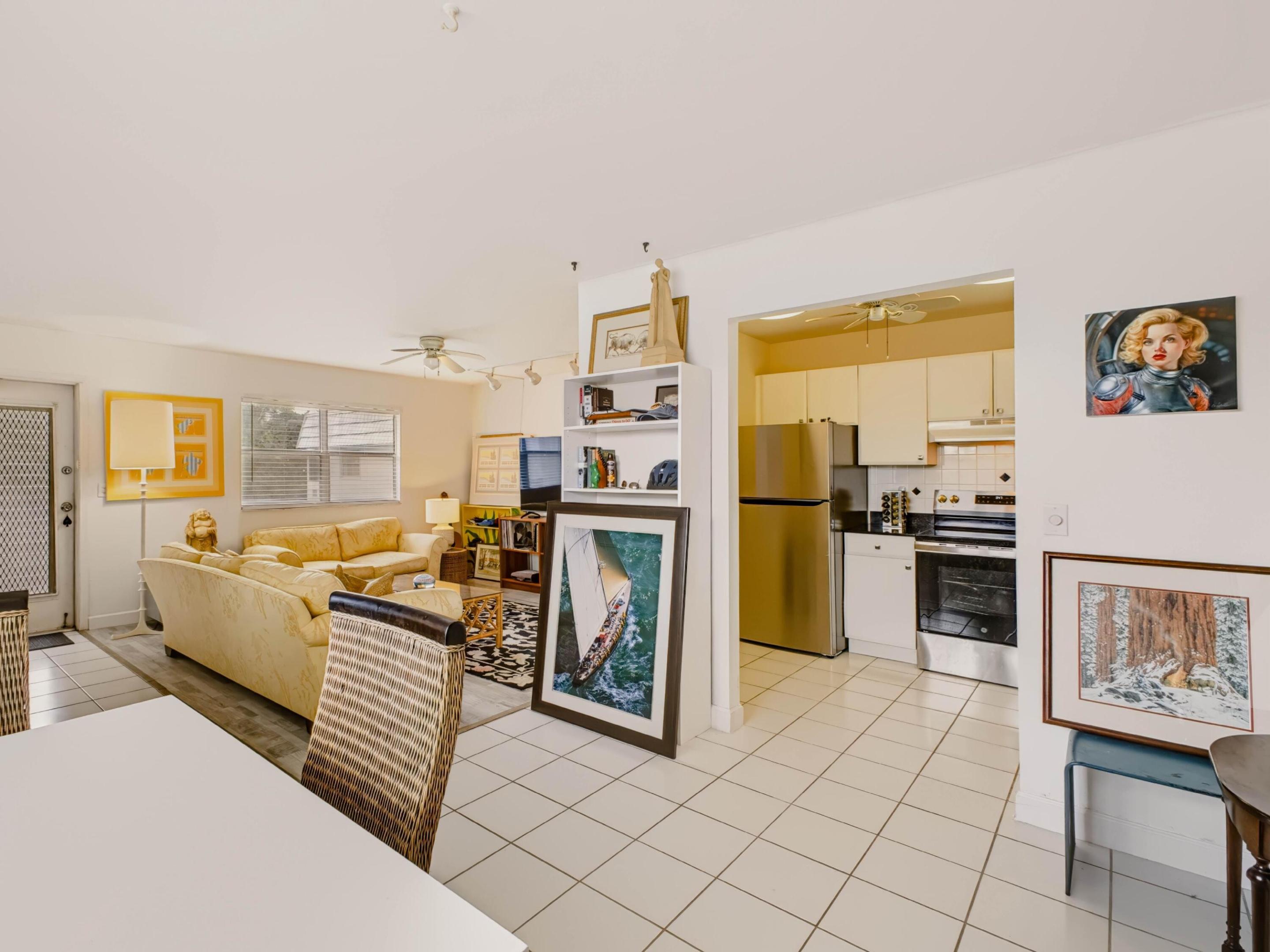 Dining to Living Kitchen