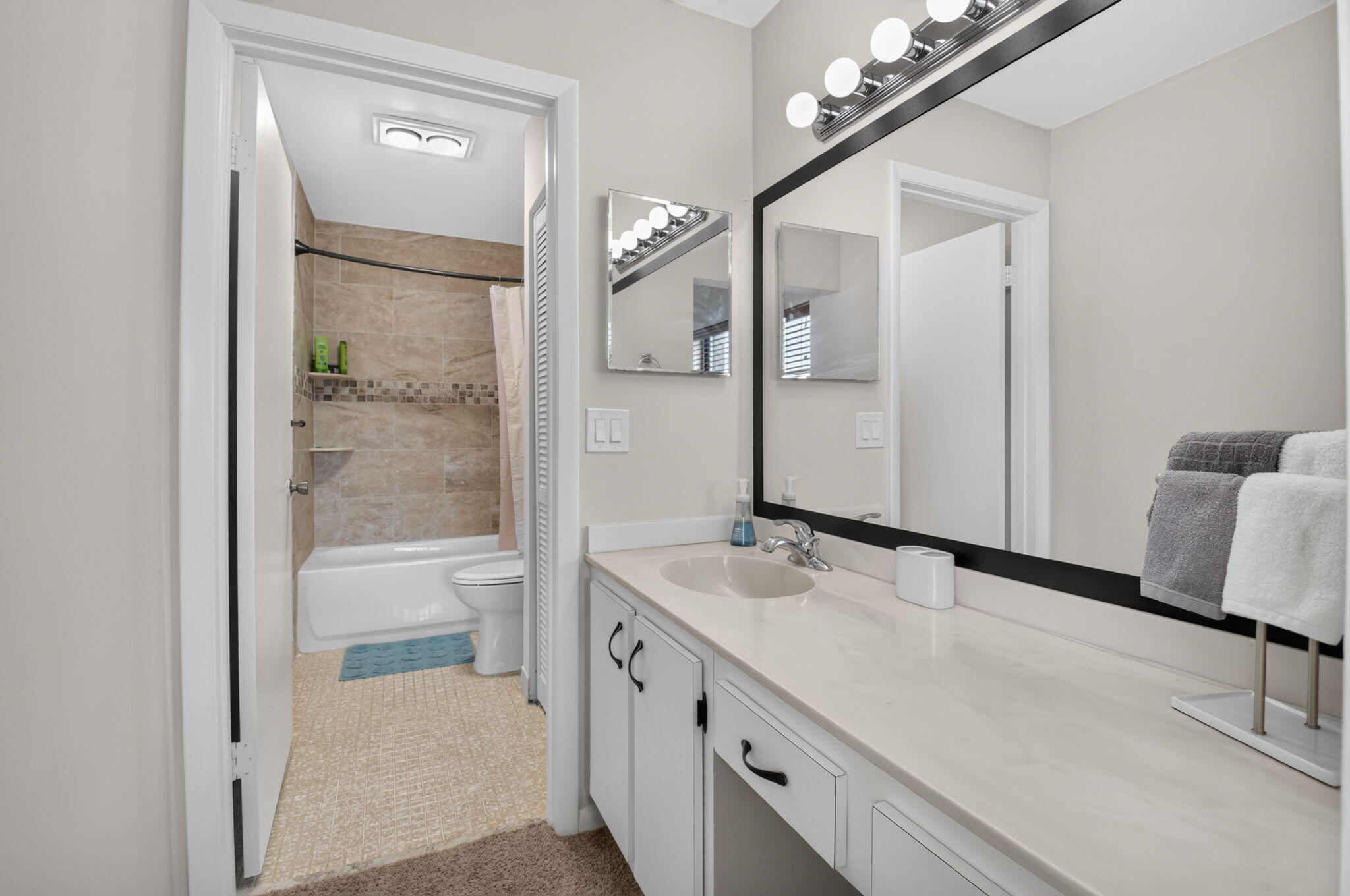 Primary Bath with vanity