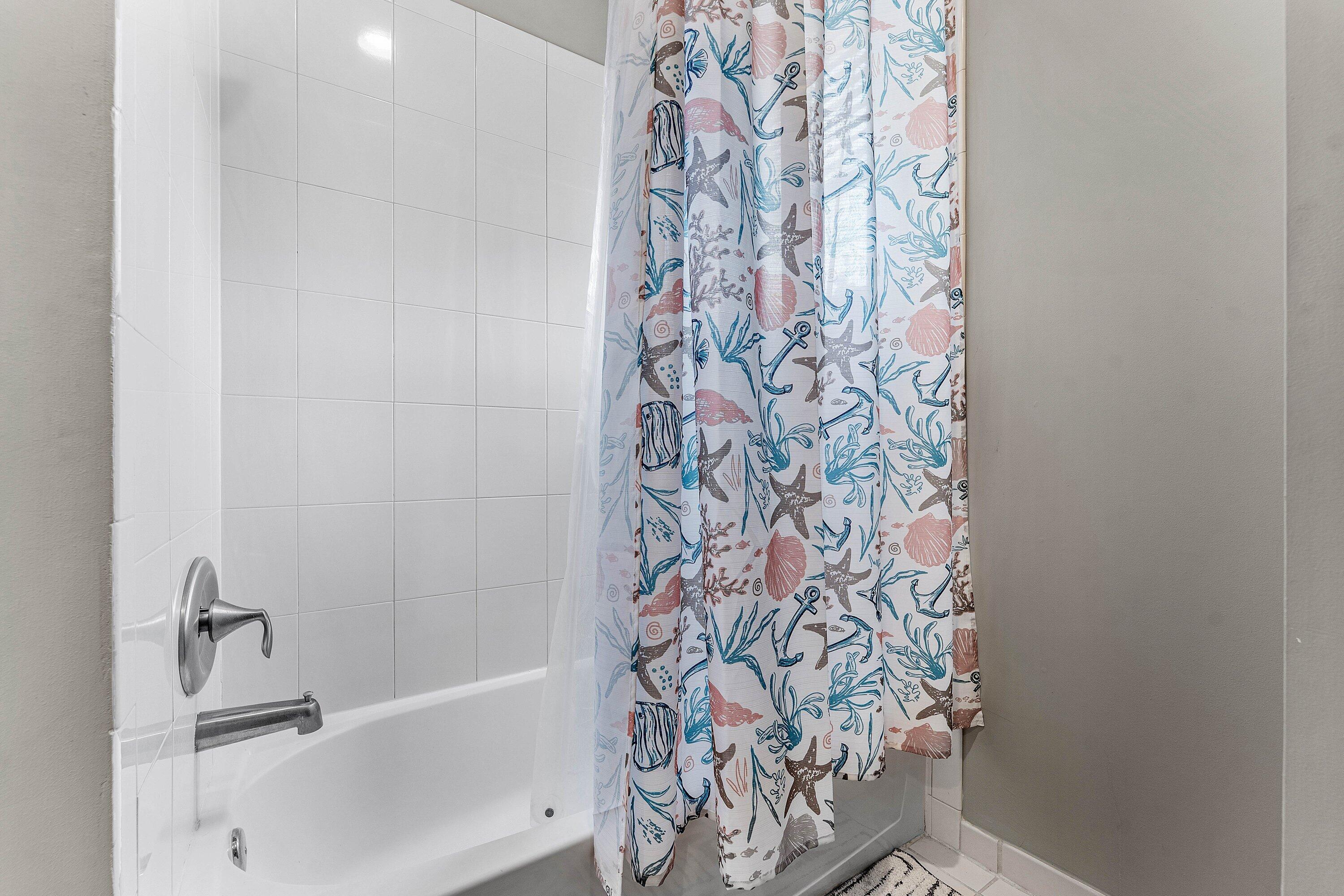 Guest bathroom upstairs