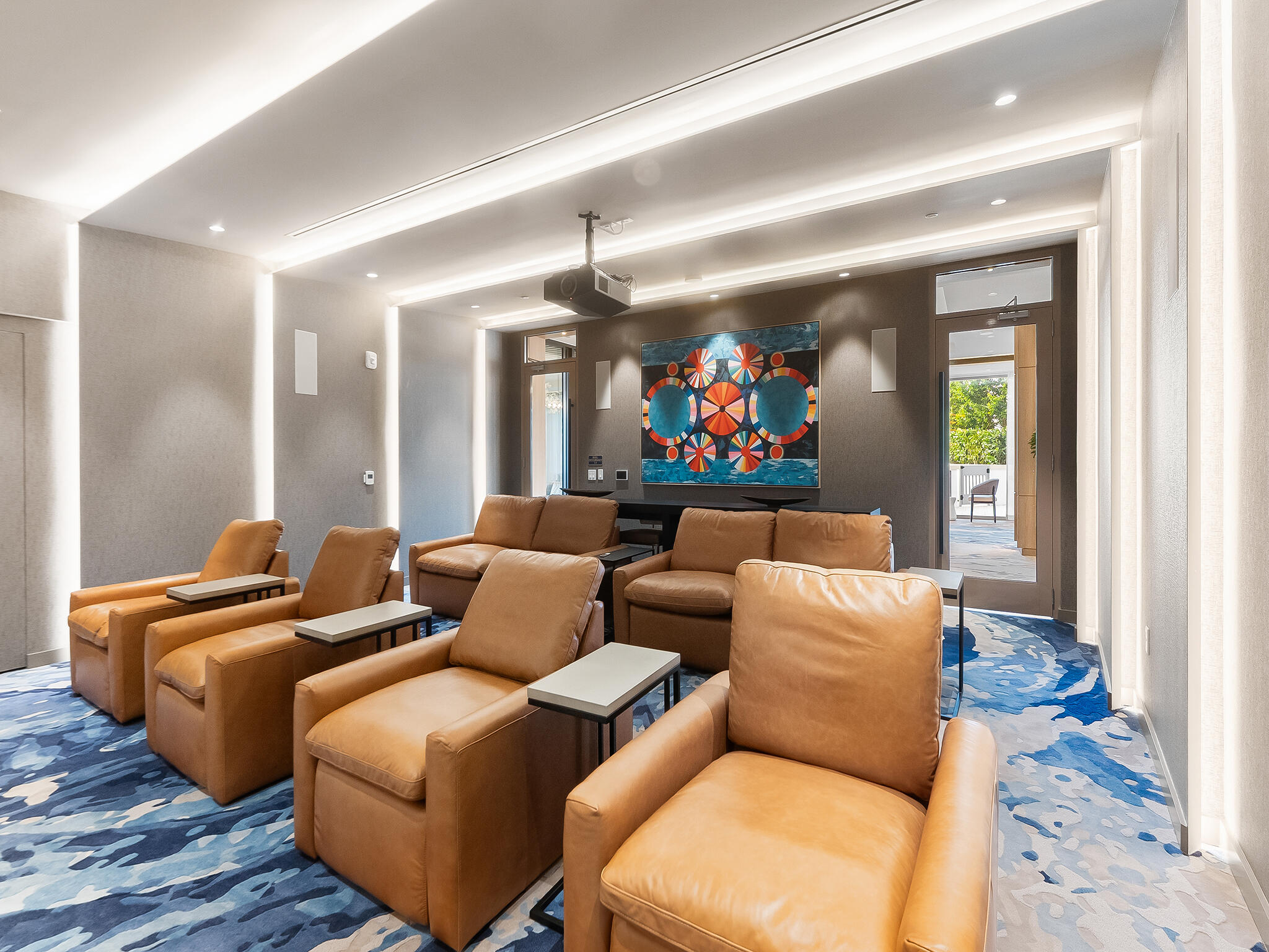 Movie theater room