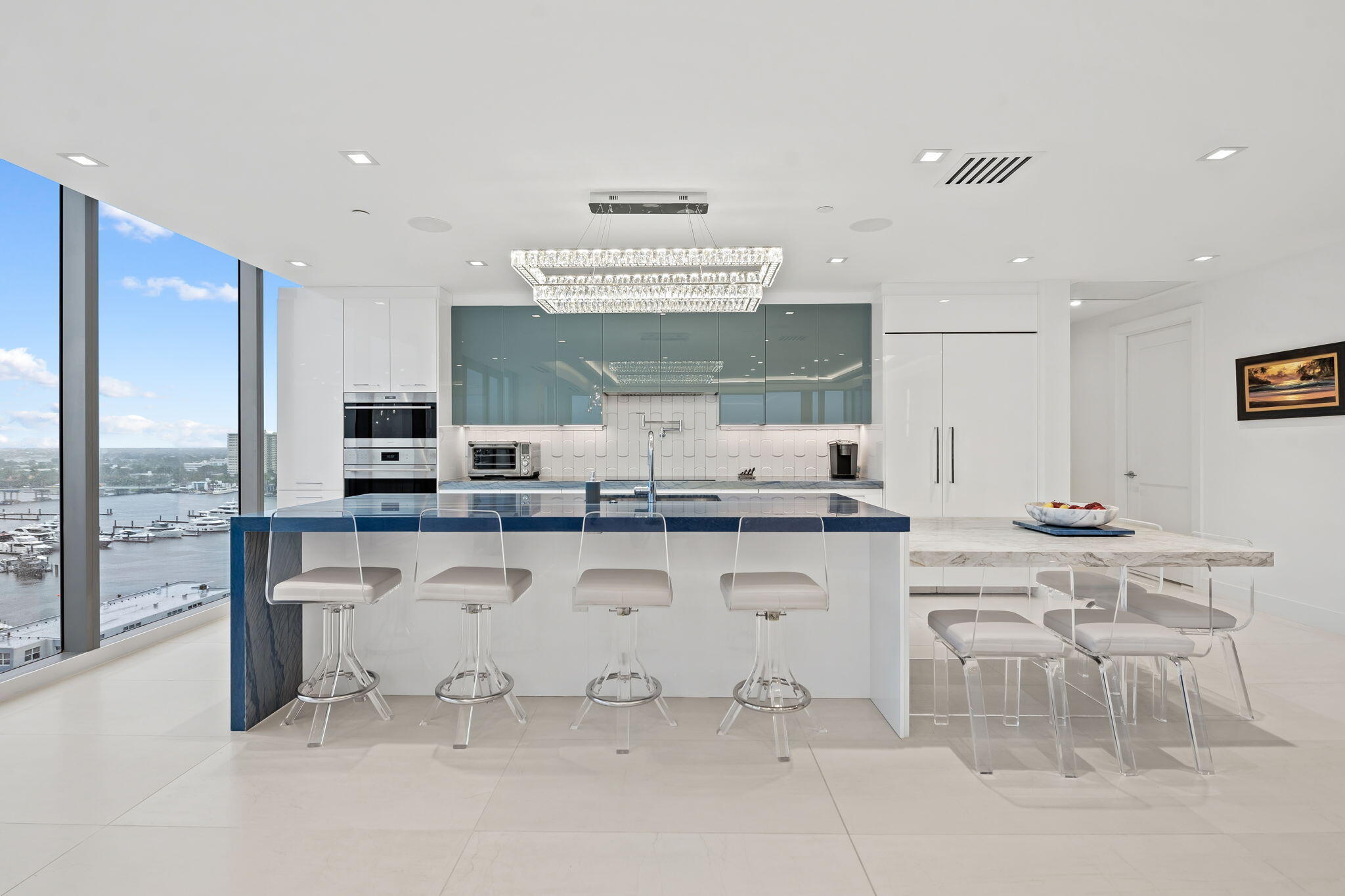 Kitchen and Island