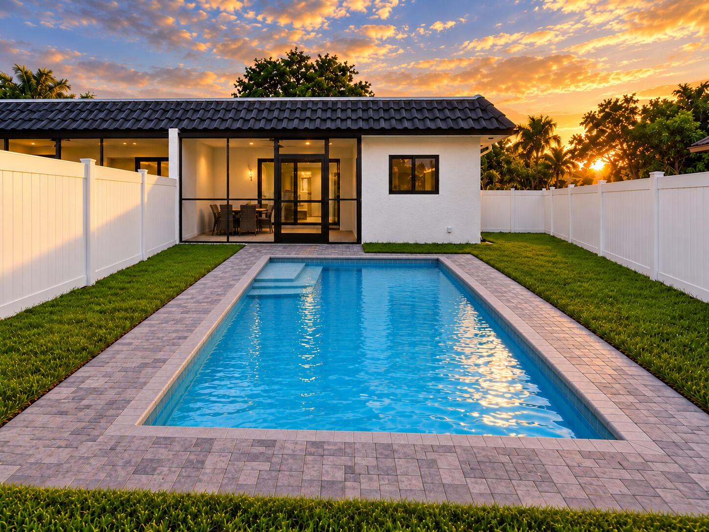 AI pool rendering