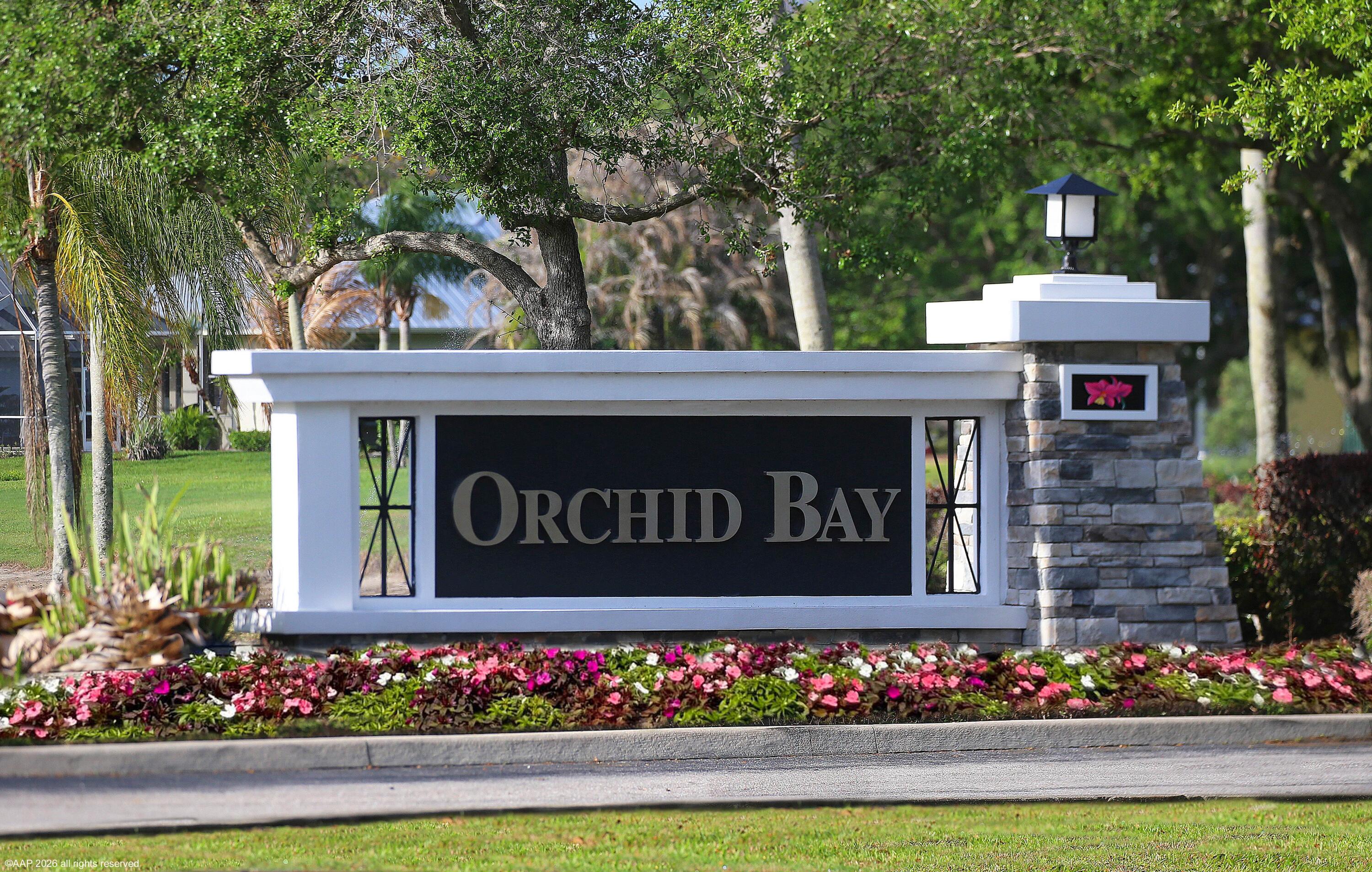 Orchid Bay Palm City FL sign AAP 2026