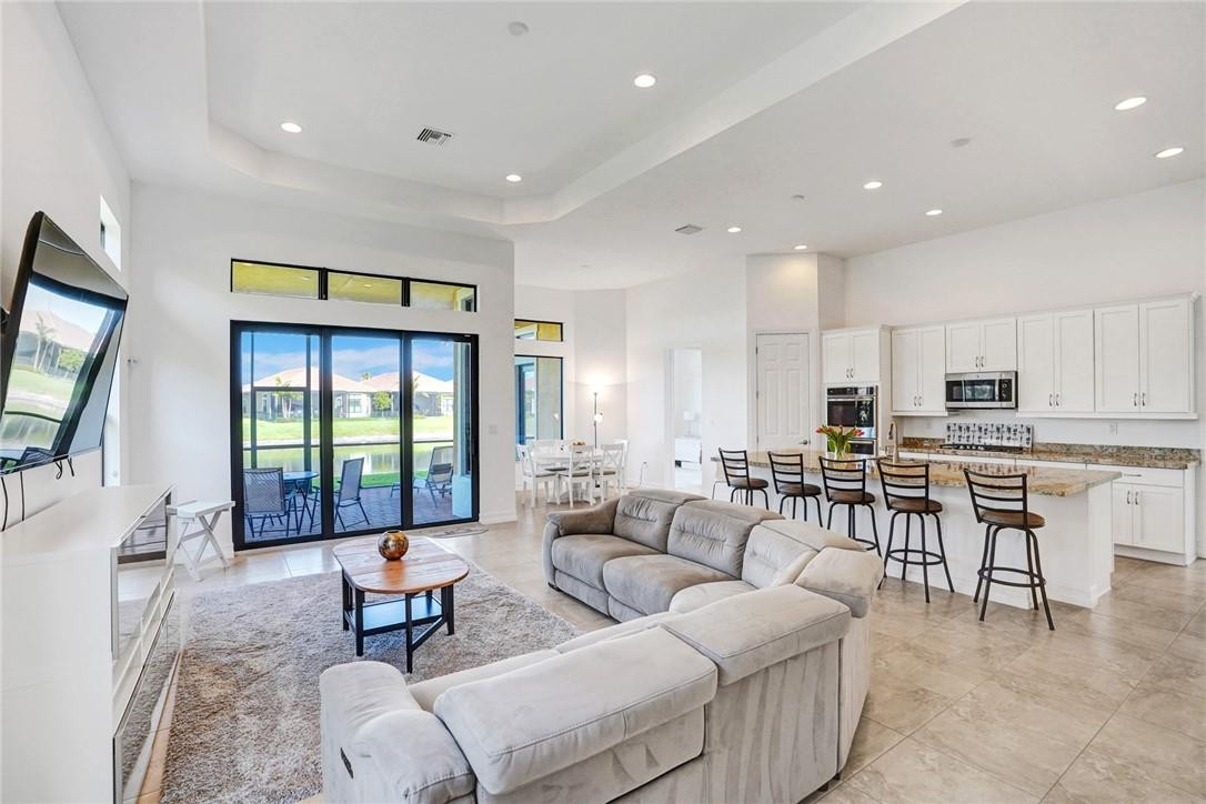 Enjoy this beautiful lake view from every corner!