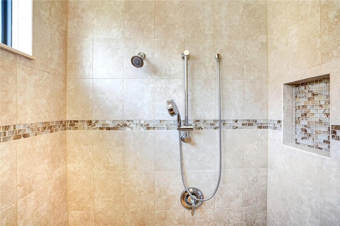 Shower master bathroom