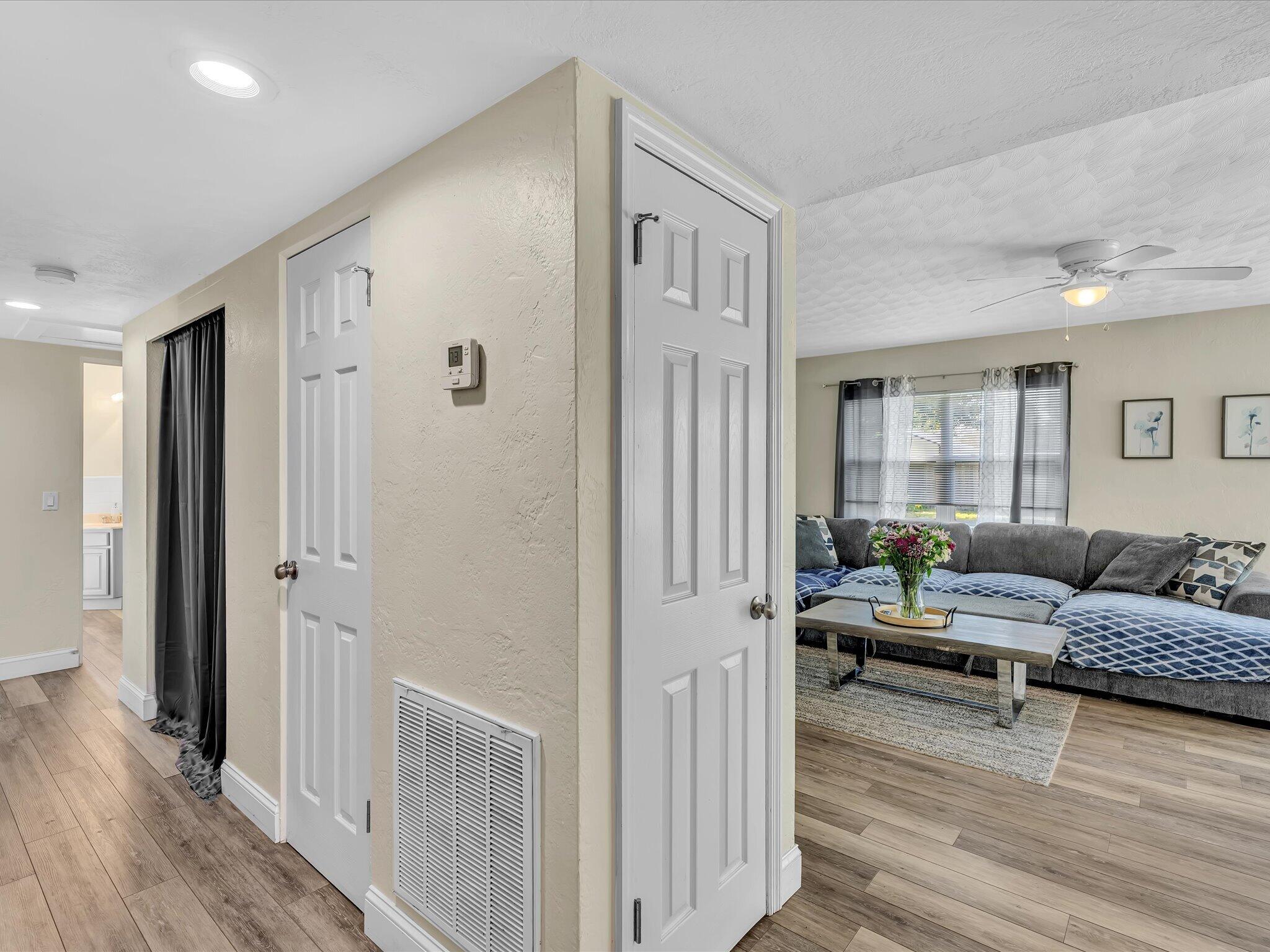 Hallway to Beds and Baths