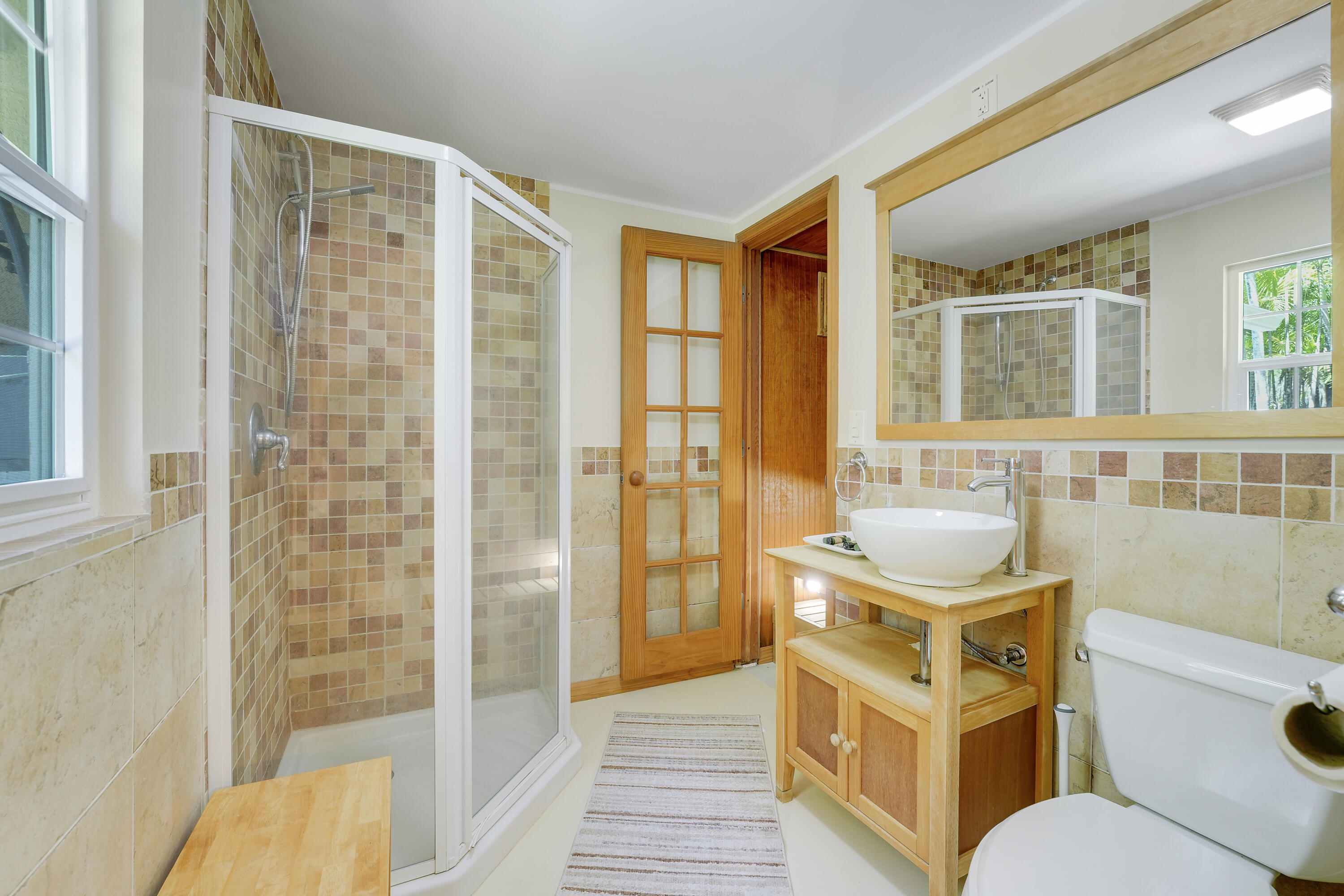 Guest House Bathroom with Sauna