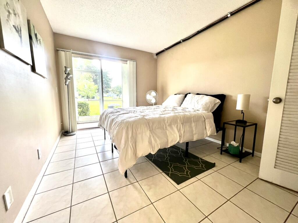 2nd Bedroom with Sliders and great garden view