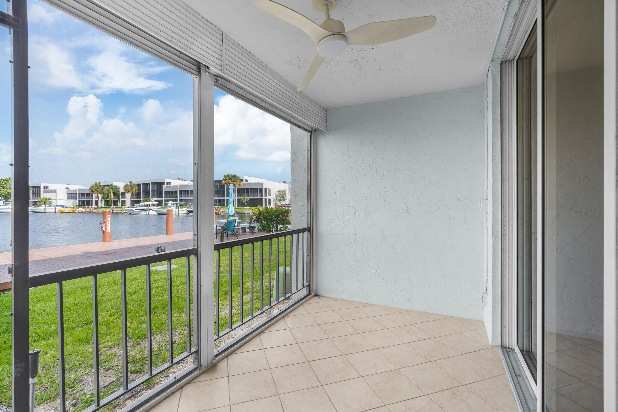Screened in patio
