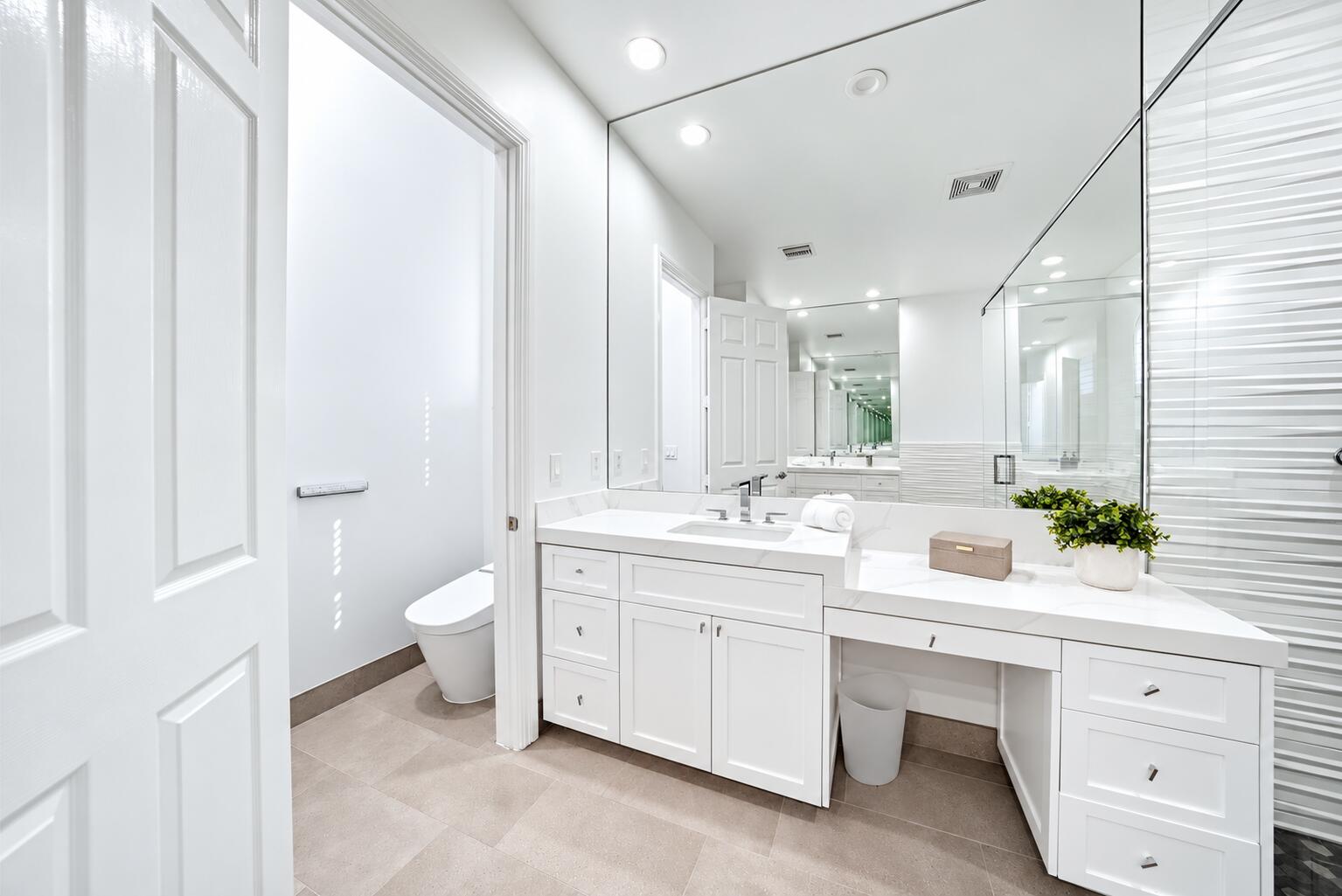 Modern Luxury Bathroom with Infinity Mir