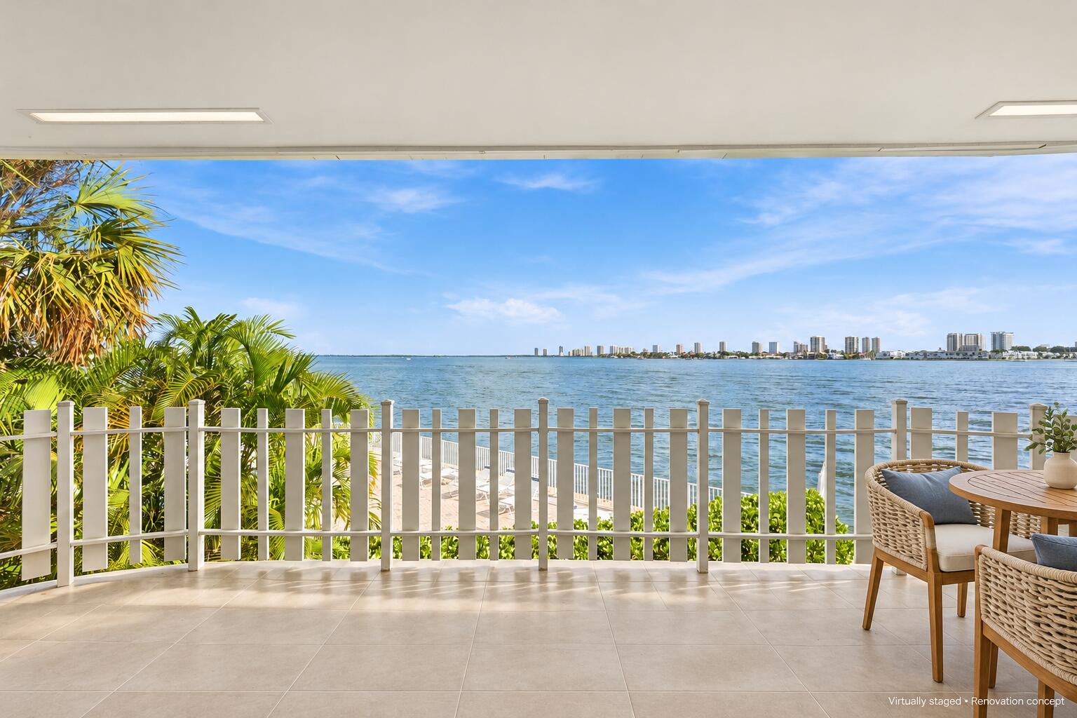 VIRTUALLY STAGED & RENOVATED Conceptual rendering for inspiration only. Furnishings and improvements shown do not reflect the propertys current condition.