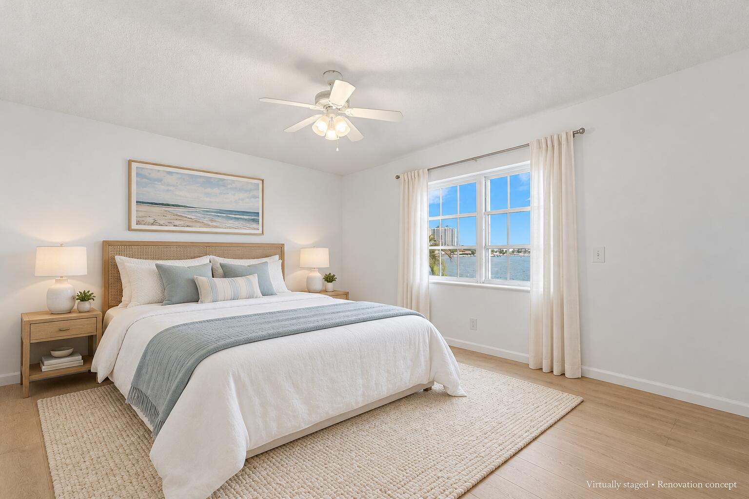 VIRTUALLY STAGED & RENOVATED Conceptual rendering for inspiration only. Furnishings and improvements shown do not reflect the propertys current condition.
