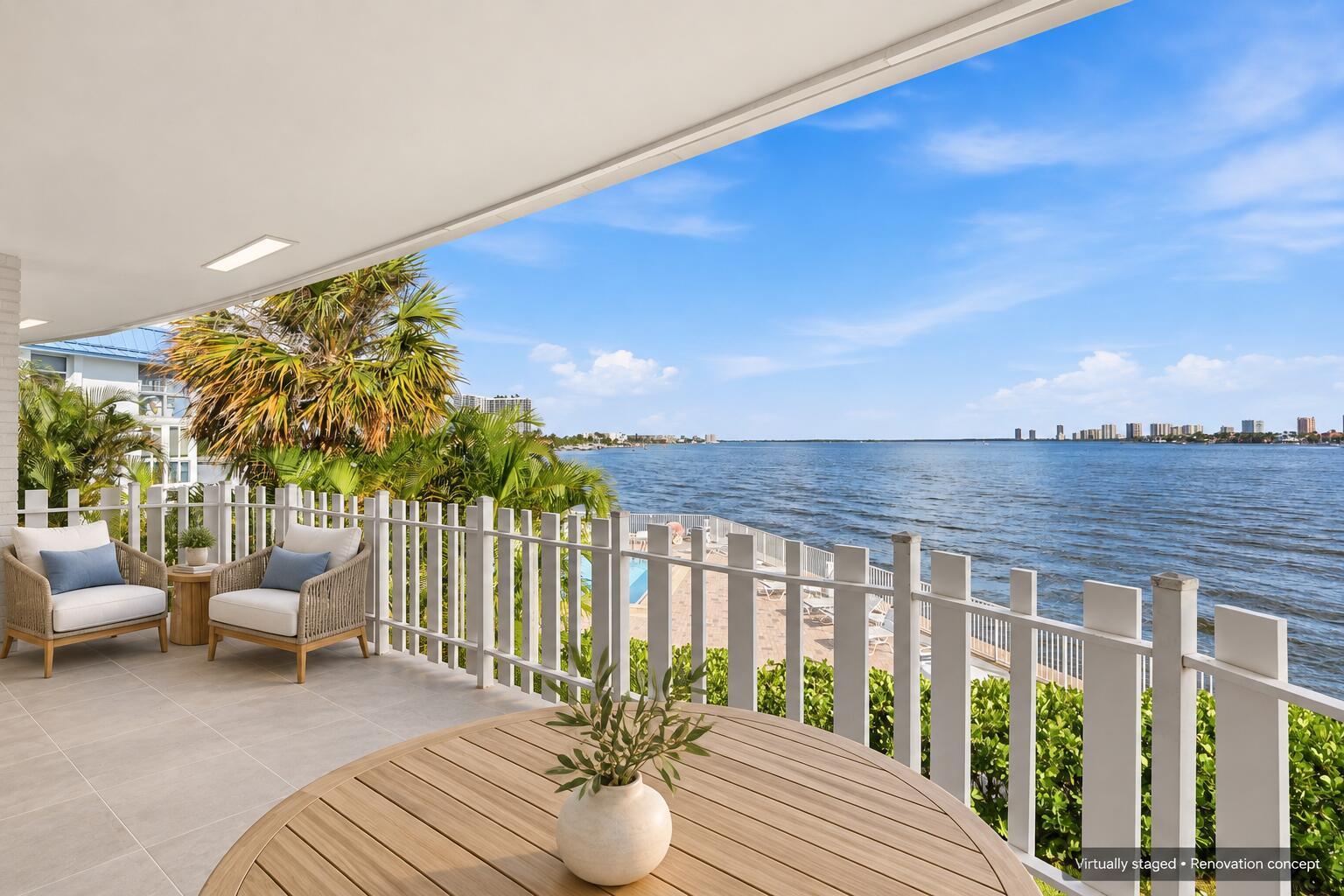 VIRTUALLY STAGED & RENOVATED Conceptual rendering for inspiration only. Furnishings and improvements shown do not reflect the propertys current condition.