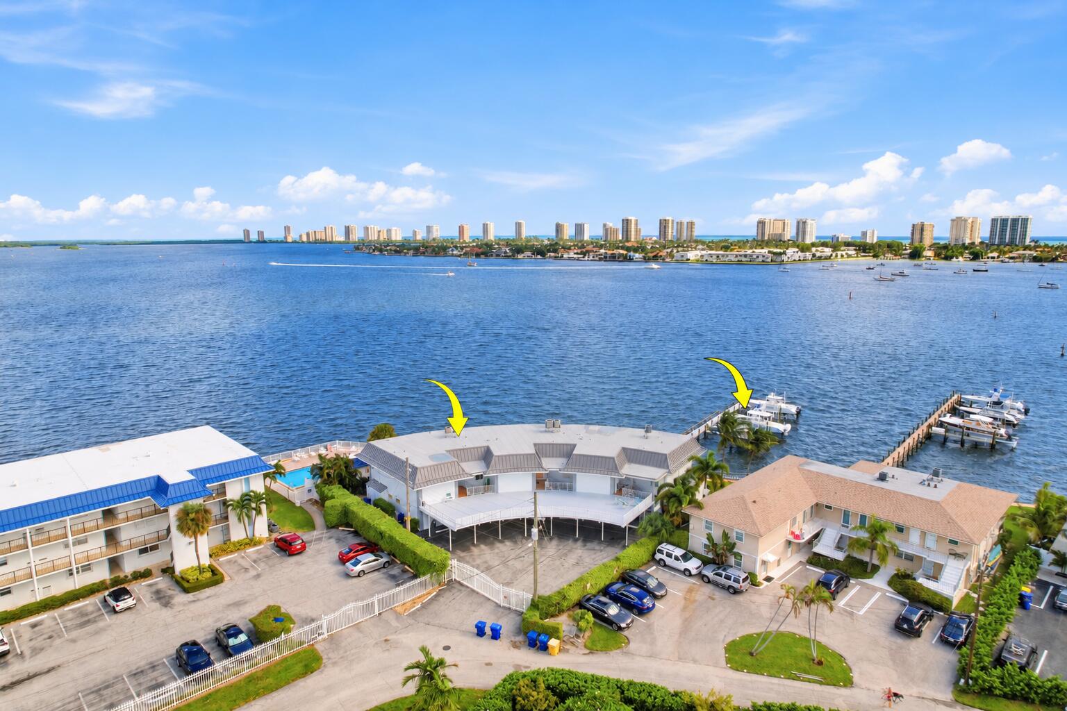 Corner Unit + Boat Slip Aerial